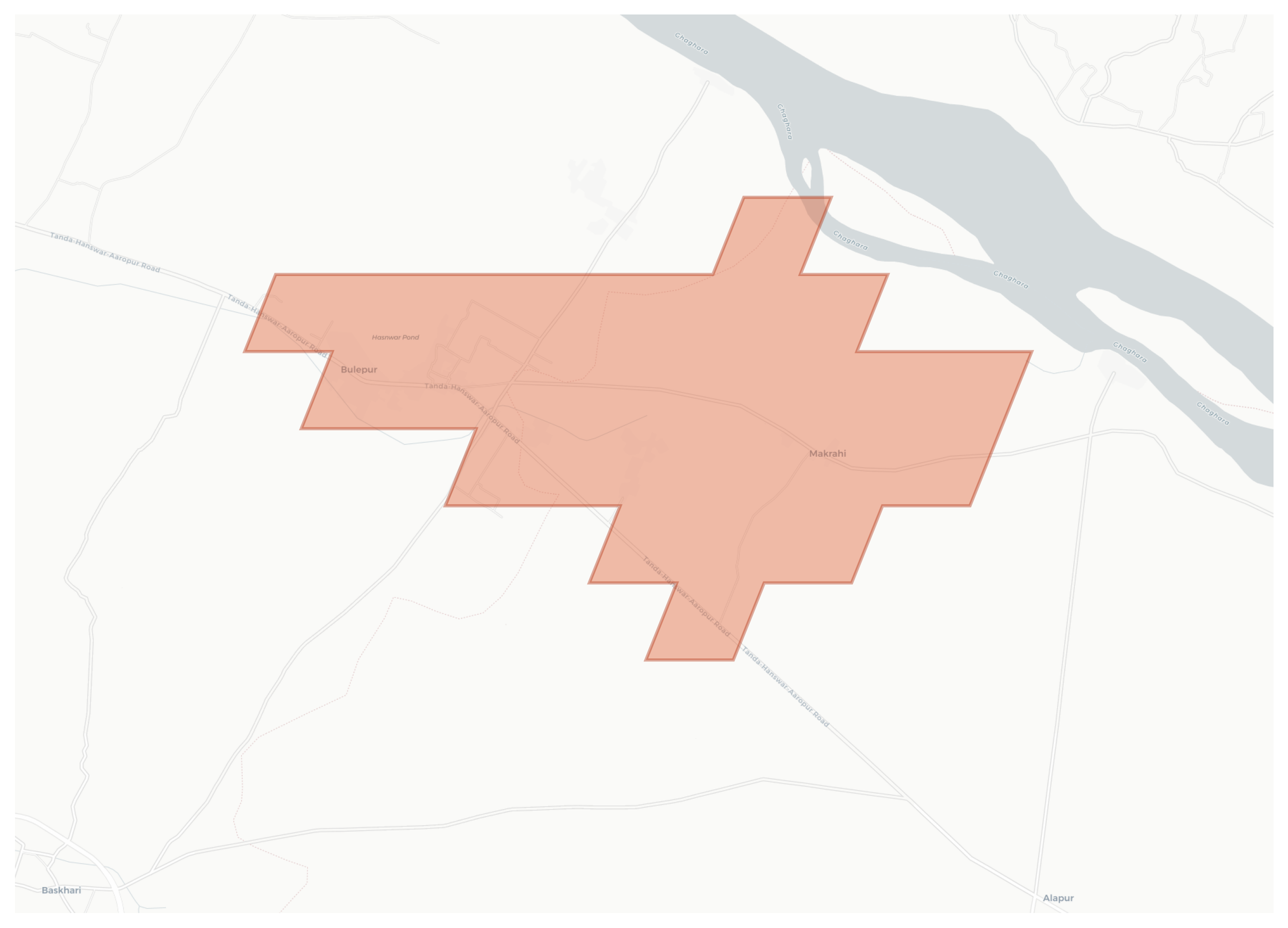 Makrahi geographic map