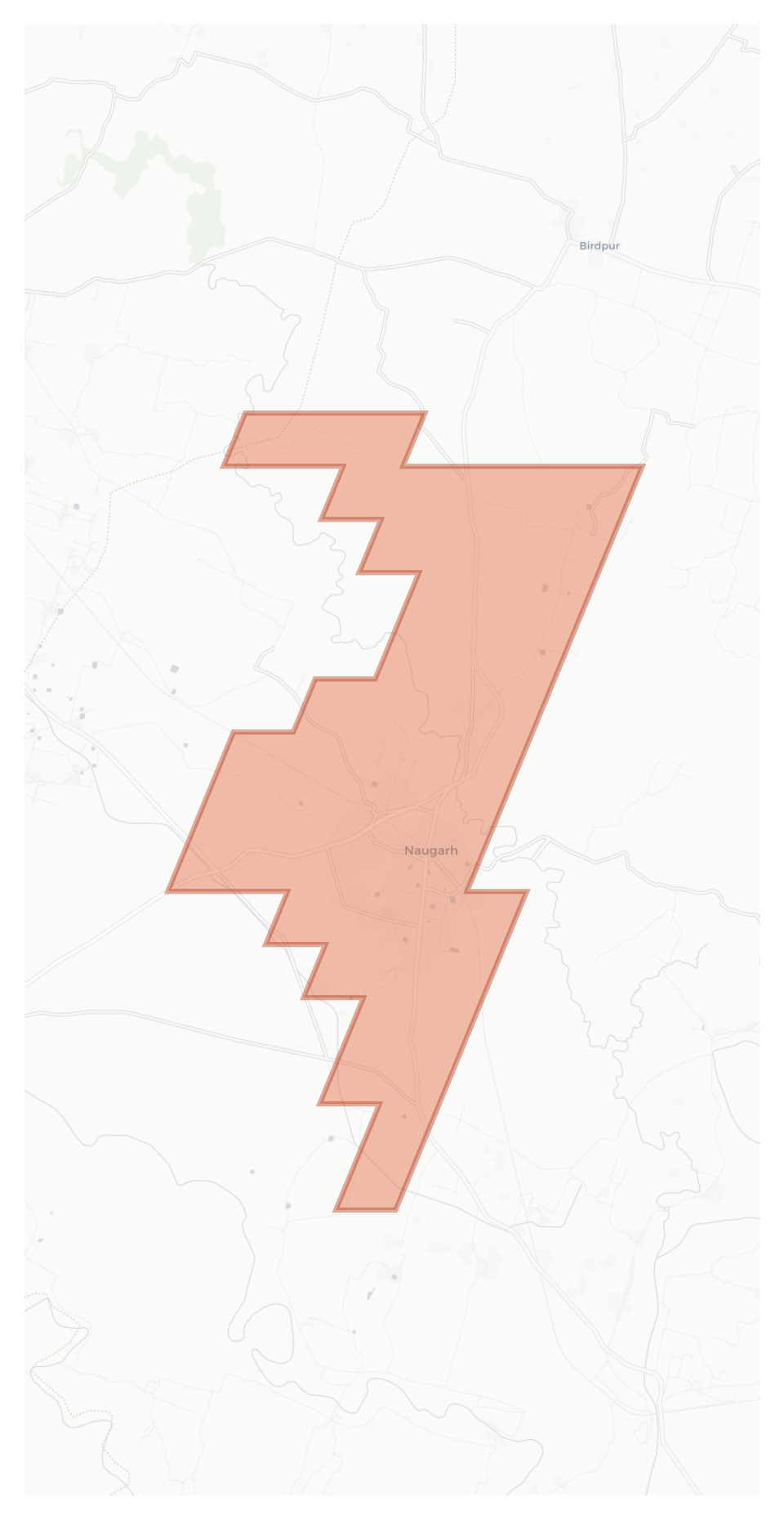 Naugarh geographic map