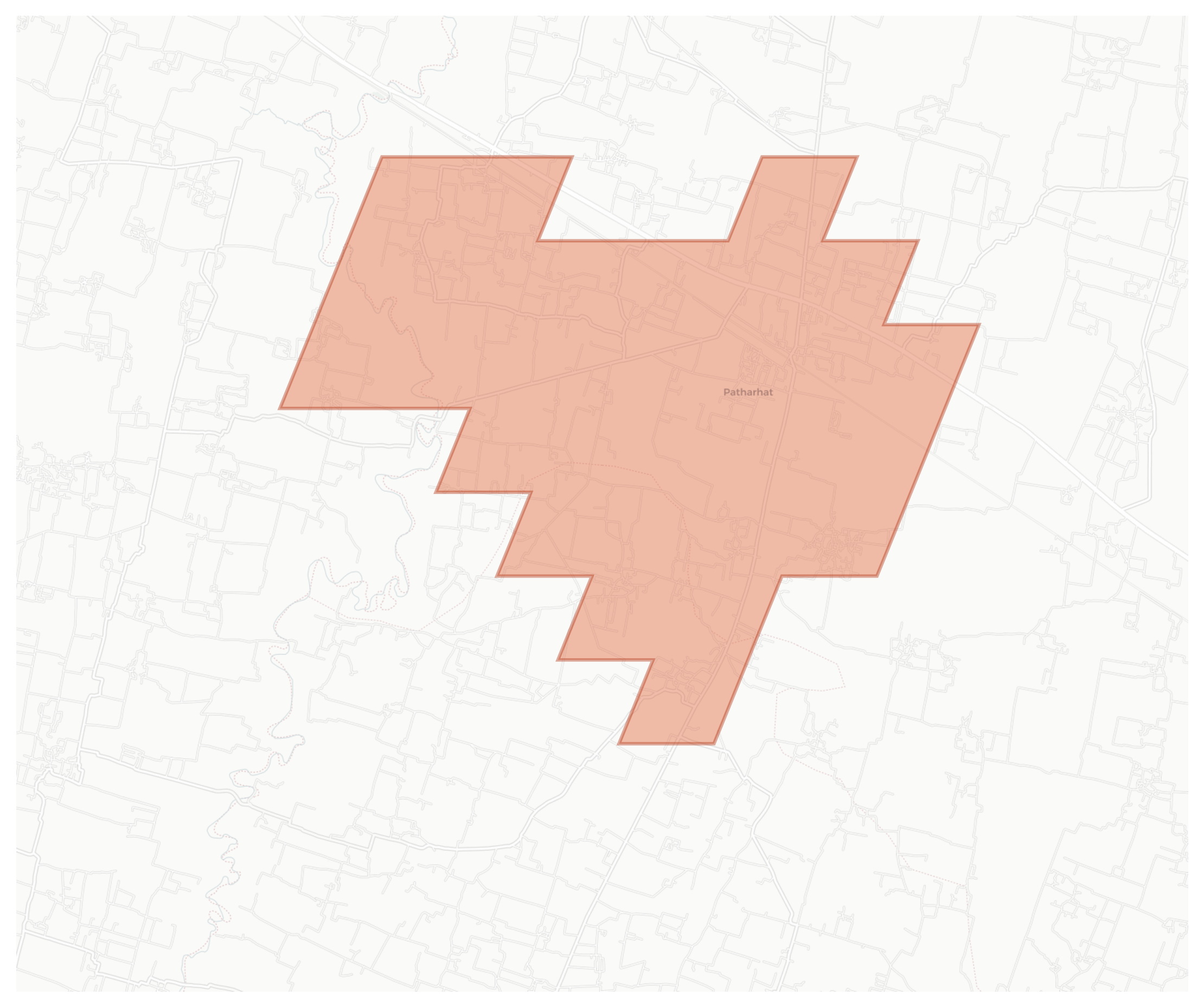 Patharhat geographic map