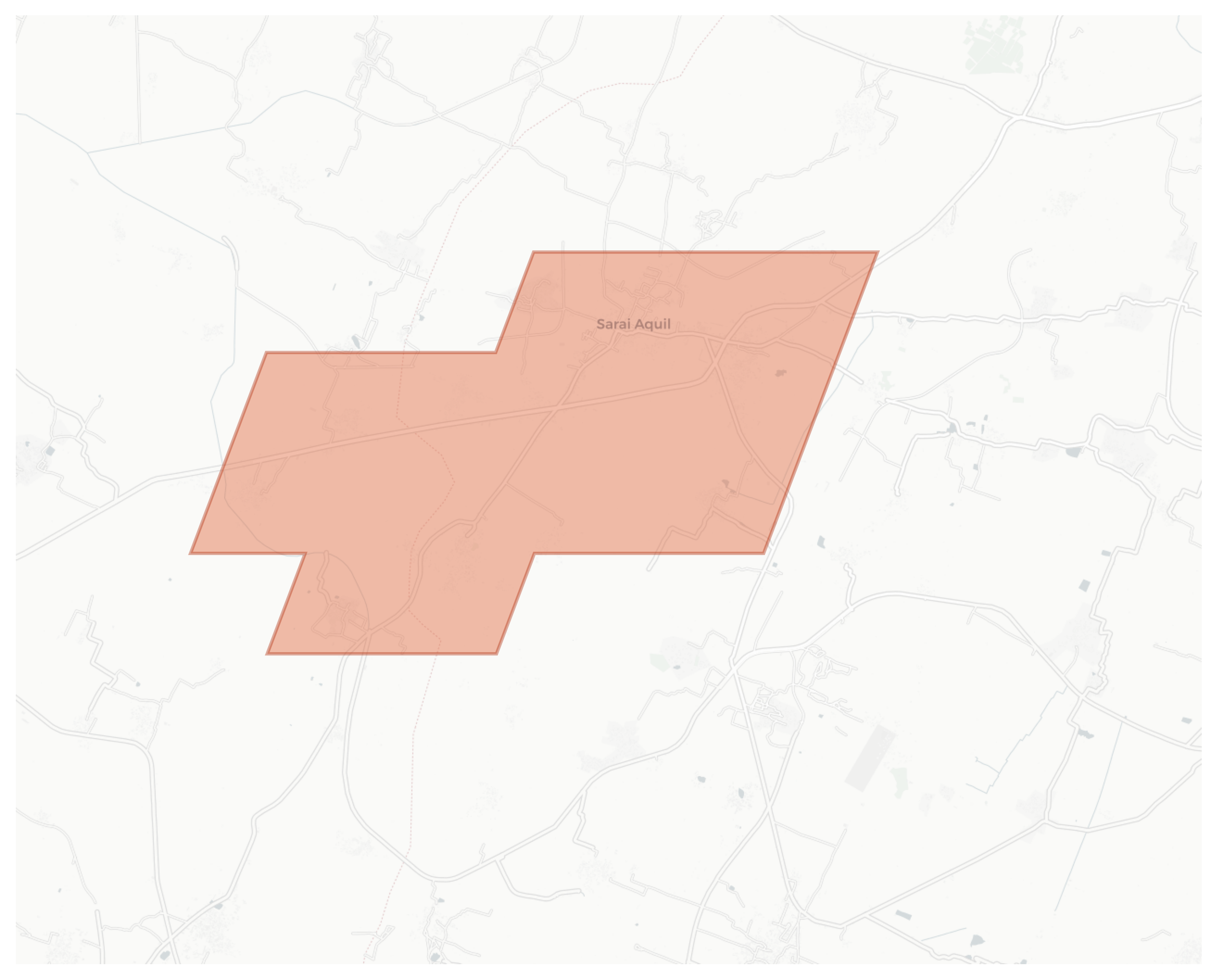 Sarai Aquil geographic map