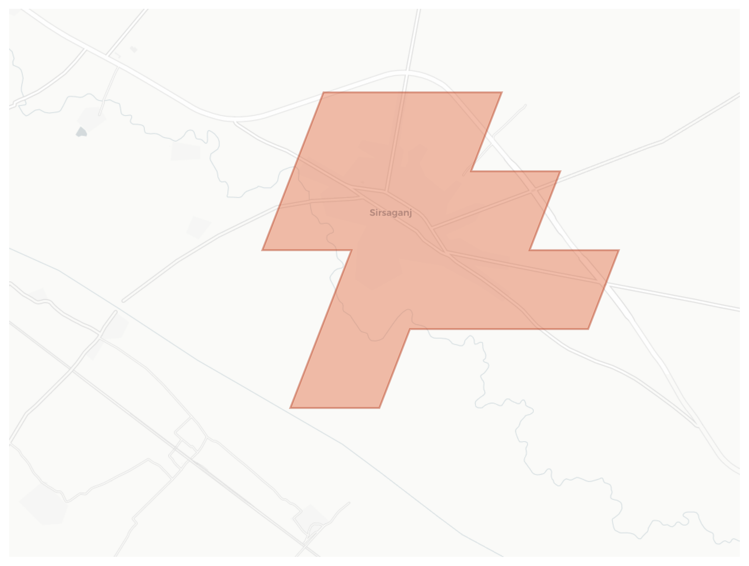 Sirsaganj geographic map
