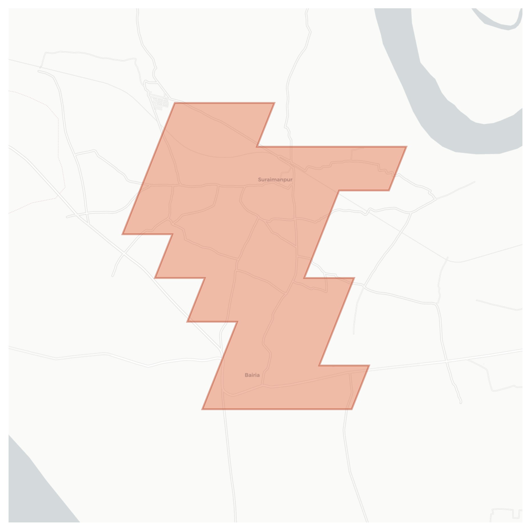 Suraimanpur geographic map