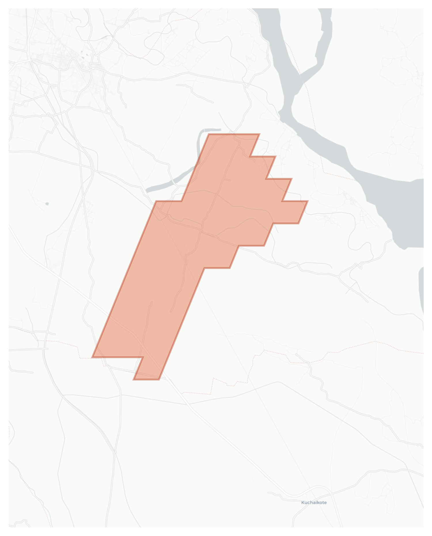 Tariasujan geographic map