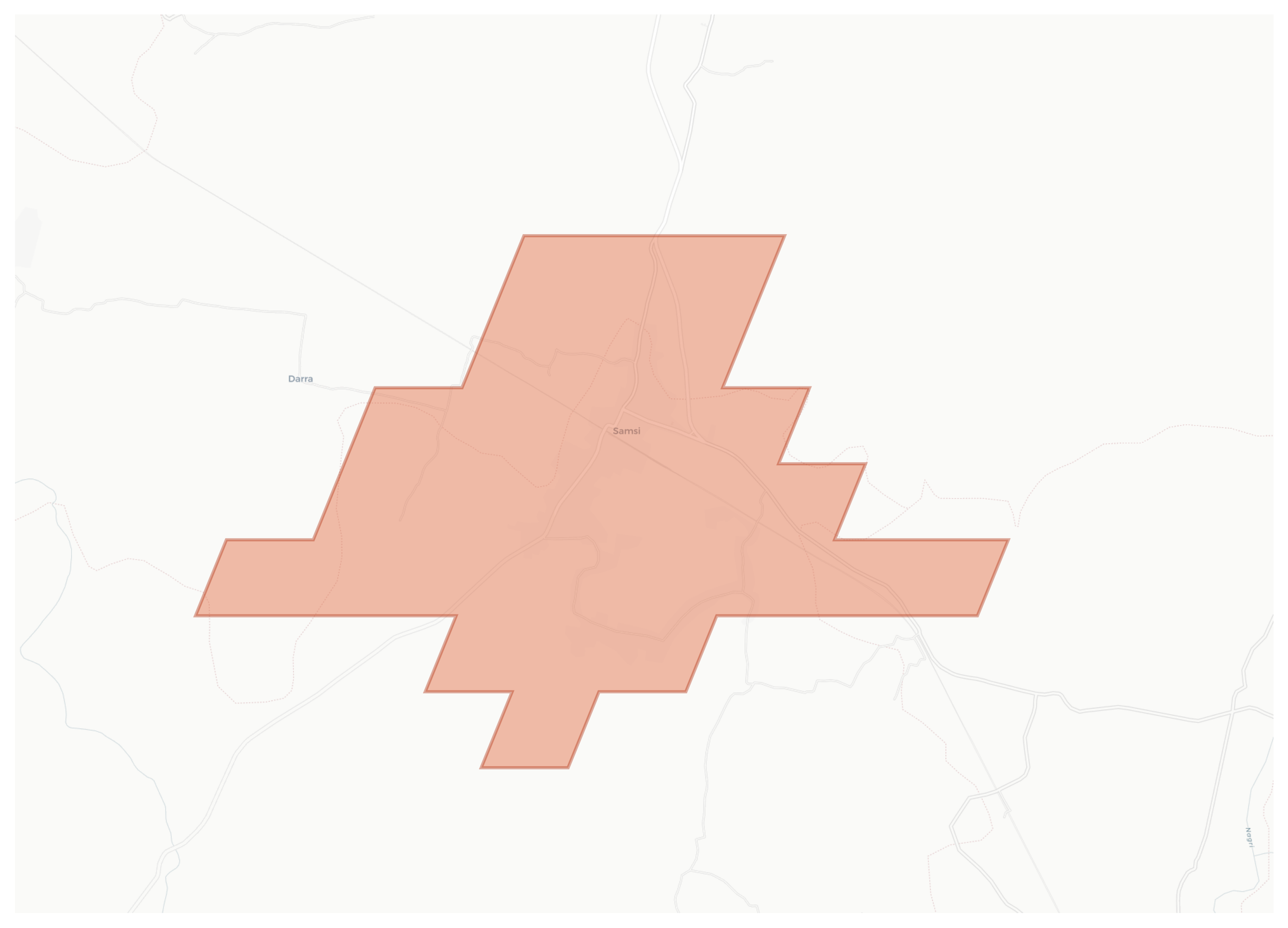 Bijali geographic map