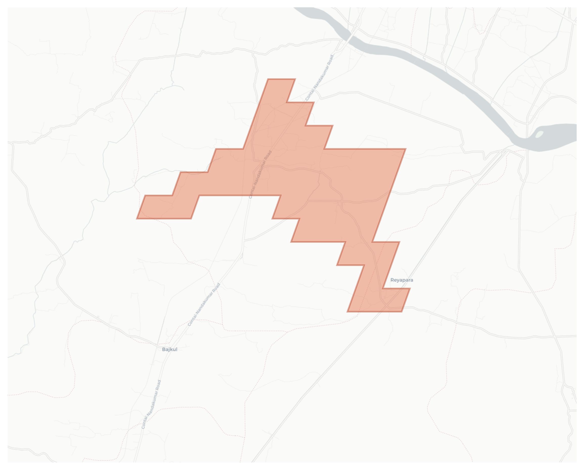 Chandipur geographic map
