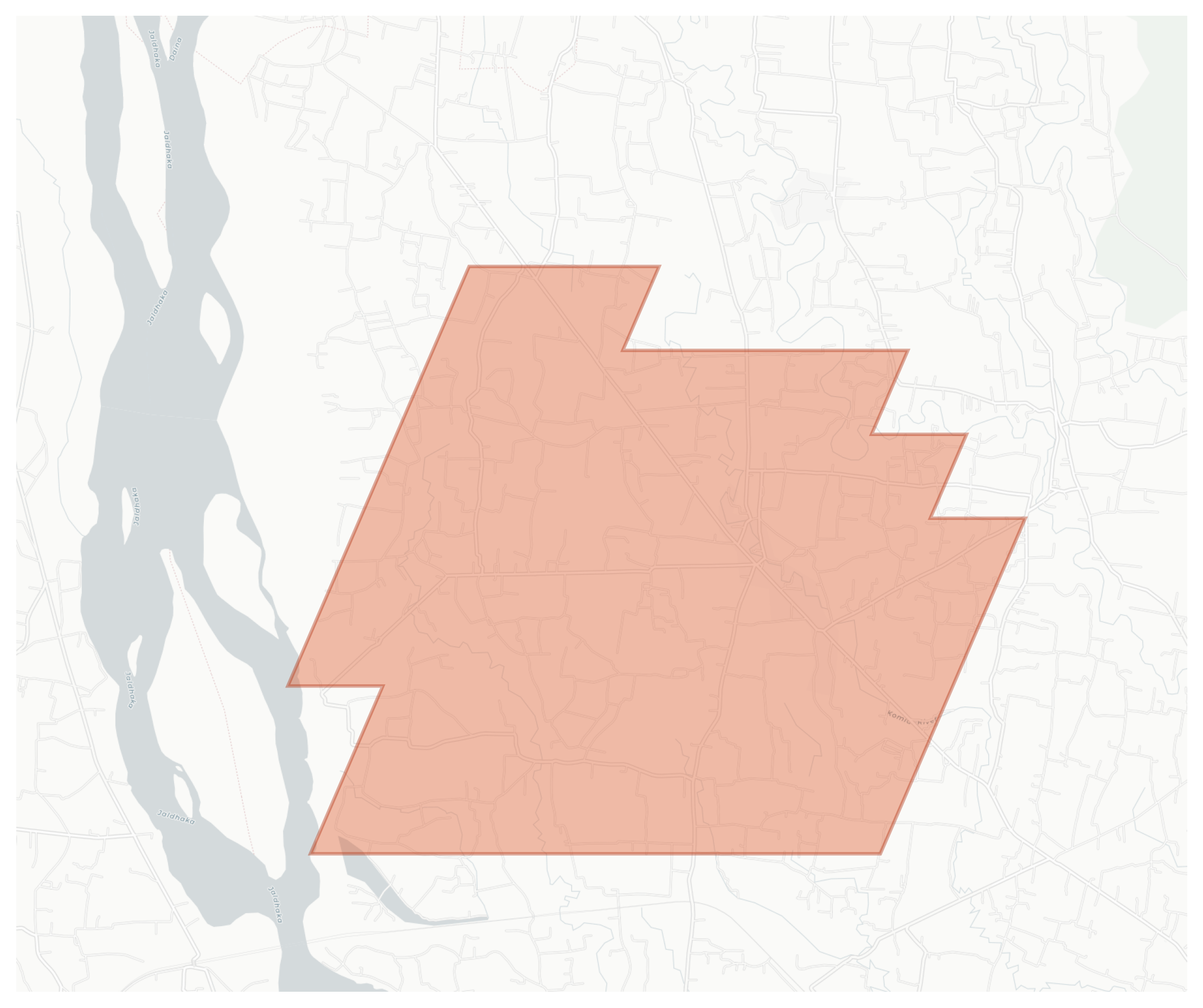 Chauhaddi geographic map