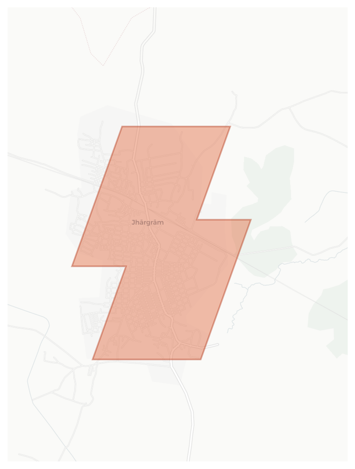 Jhargram geographic map