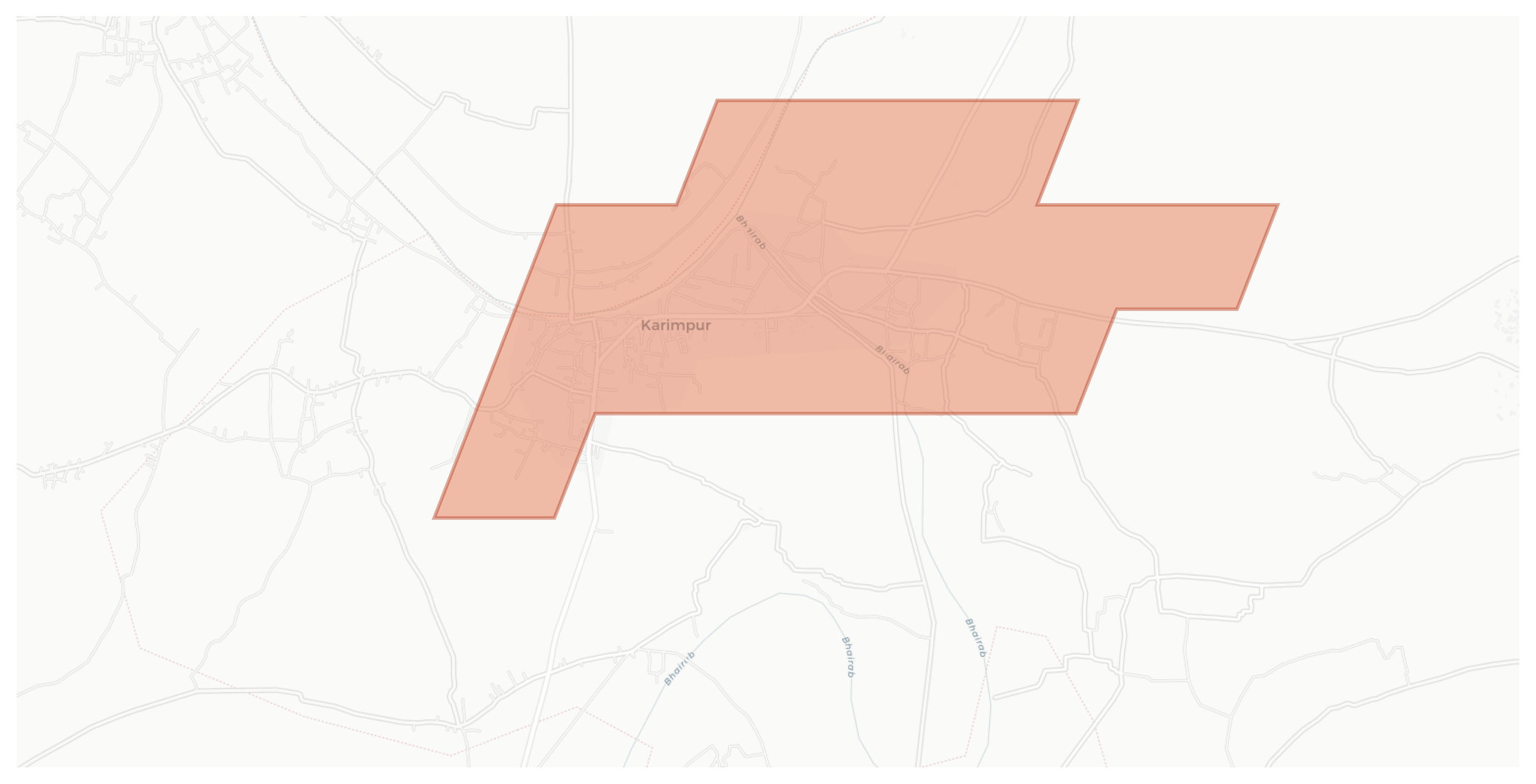 Karimpur geographic map