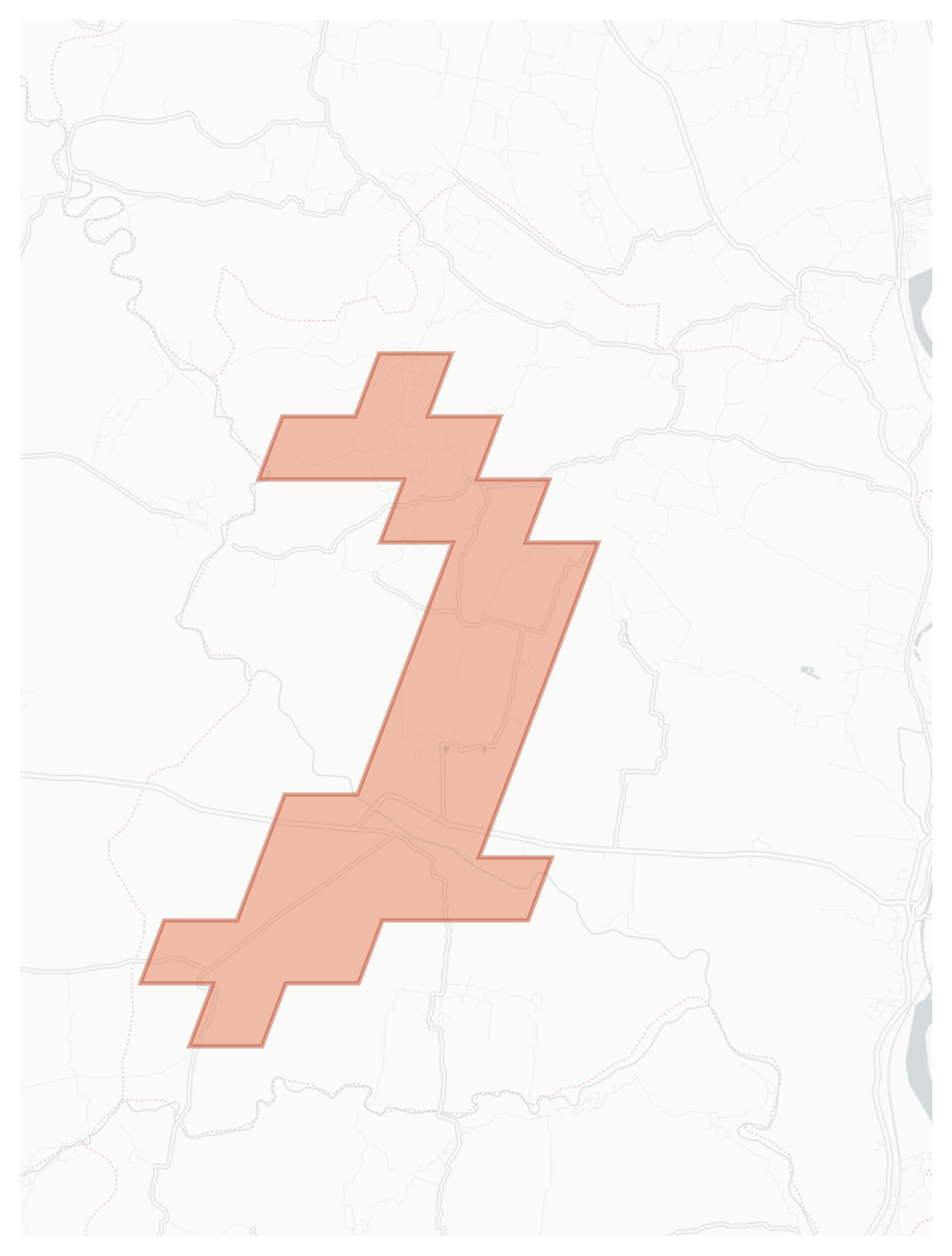 Nadanghat geographic map
