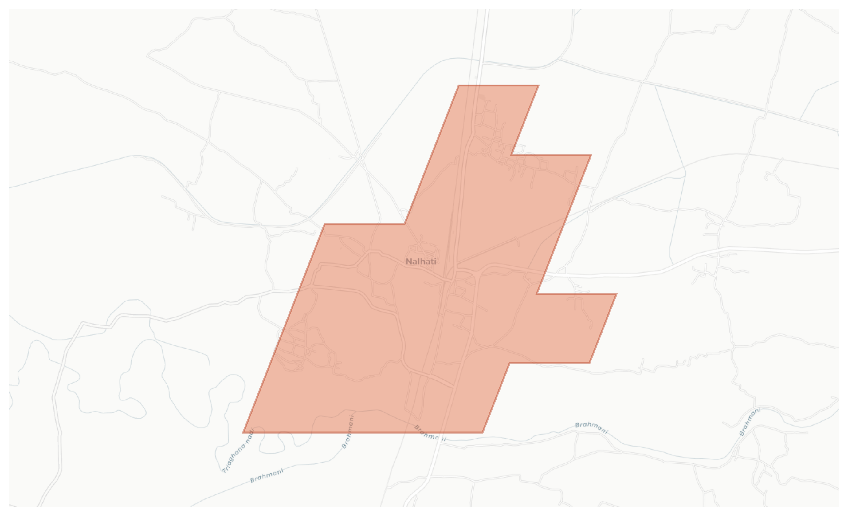 Nalhati geographic map