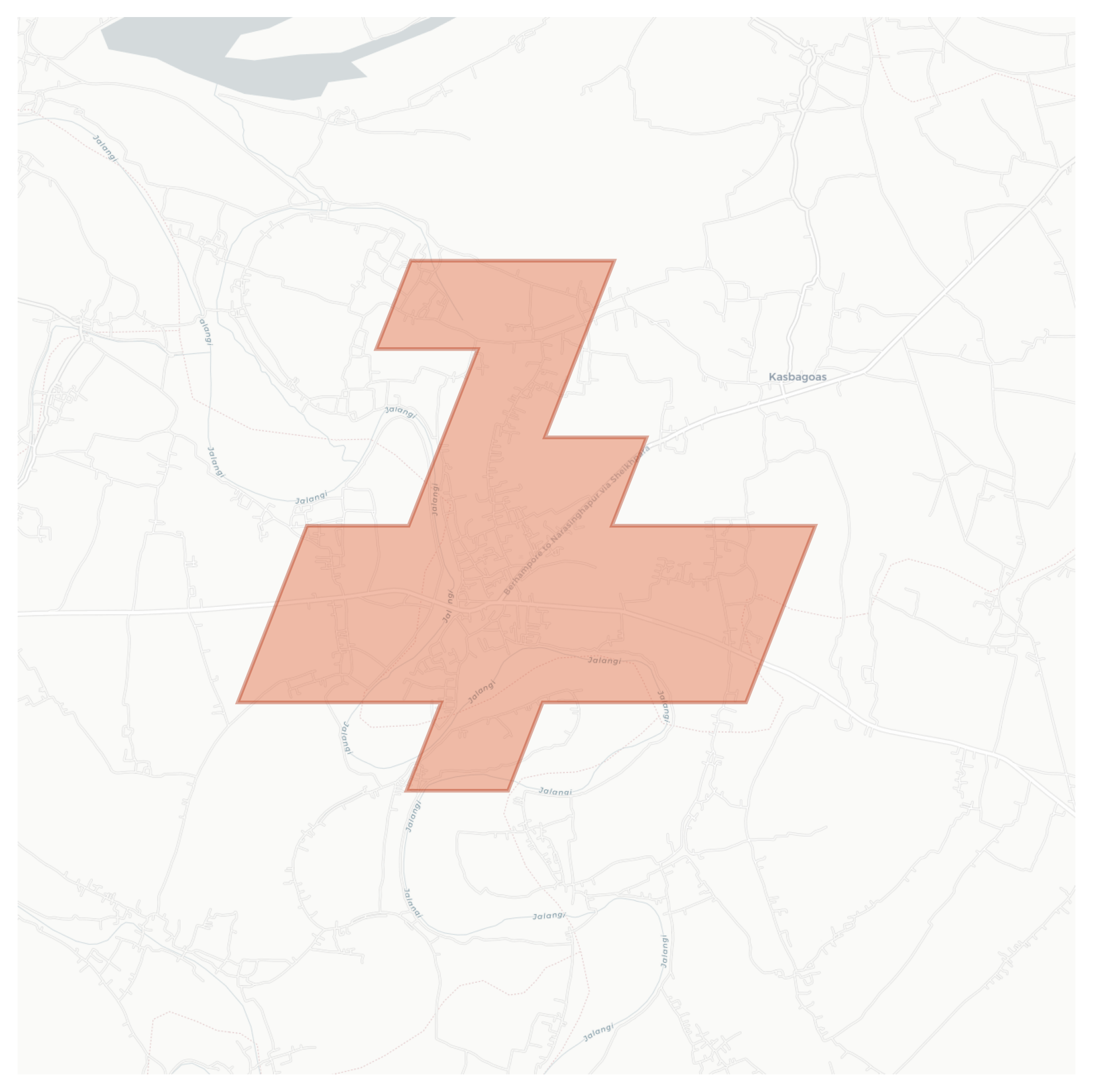 Panchananpur geographic map