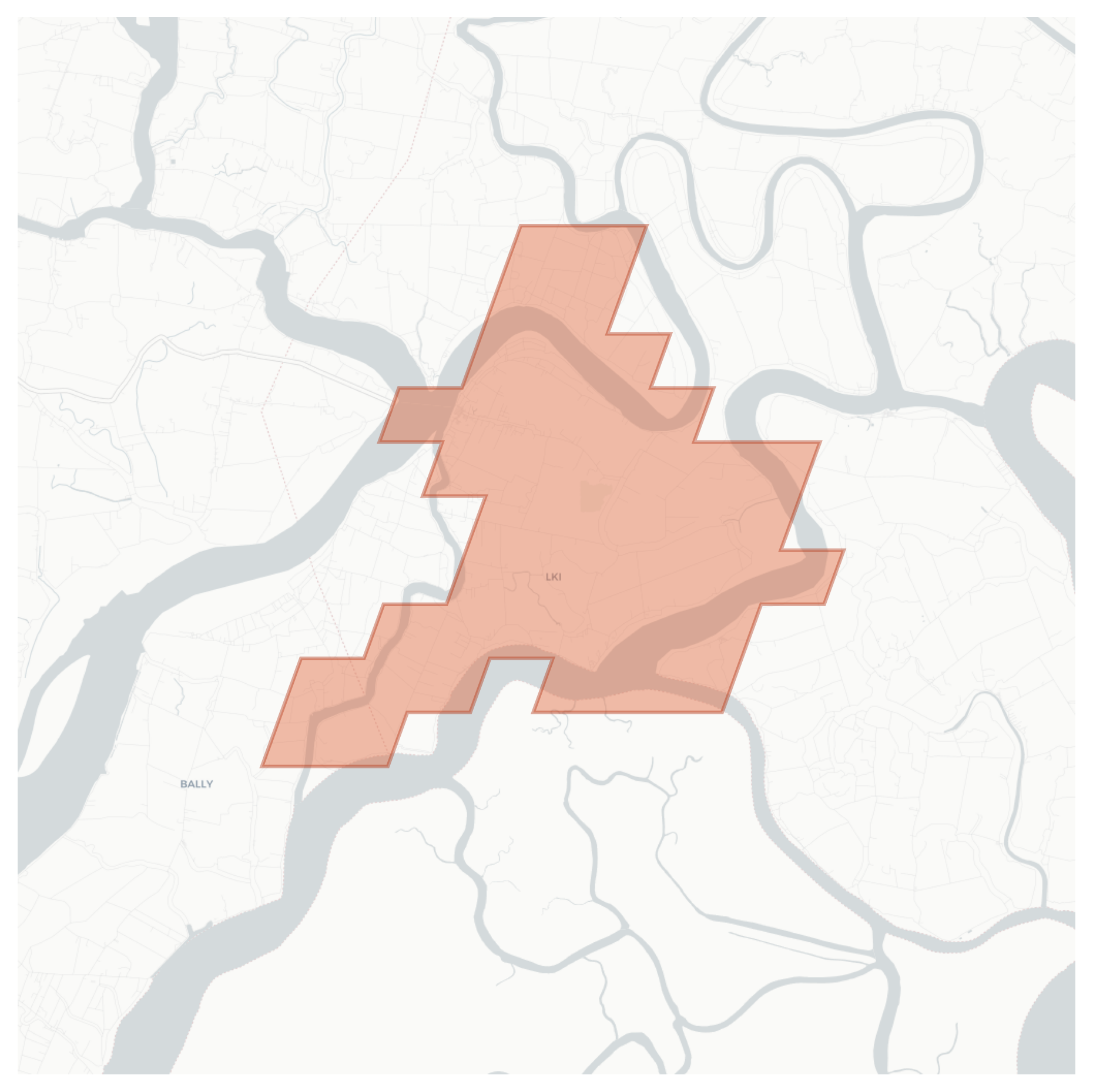 Sonagar geographic map