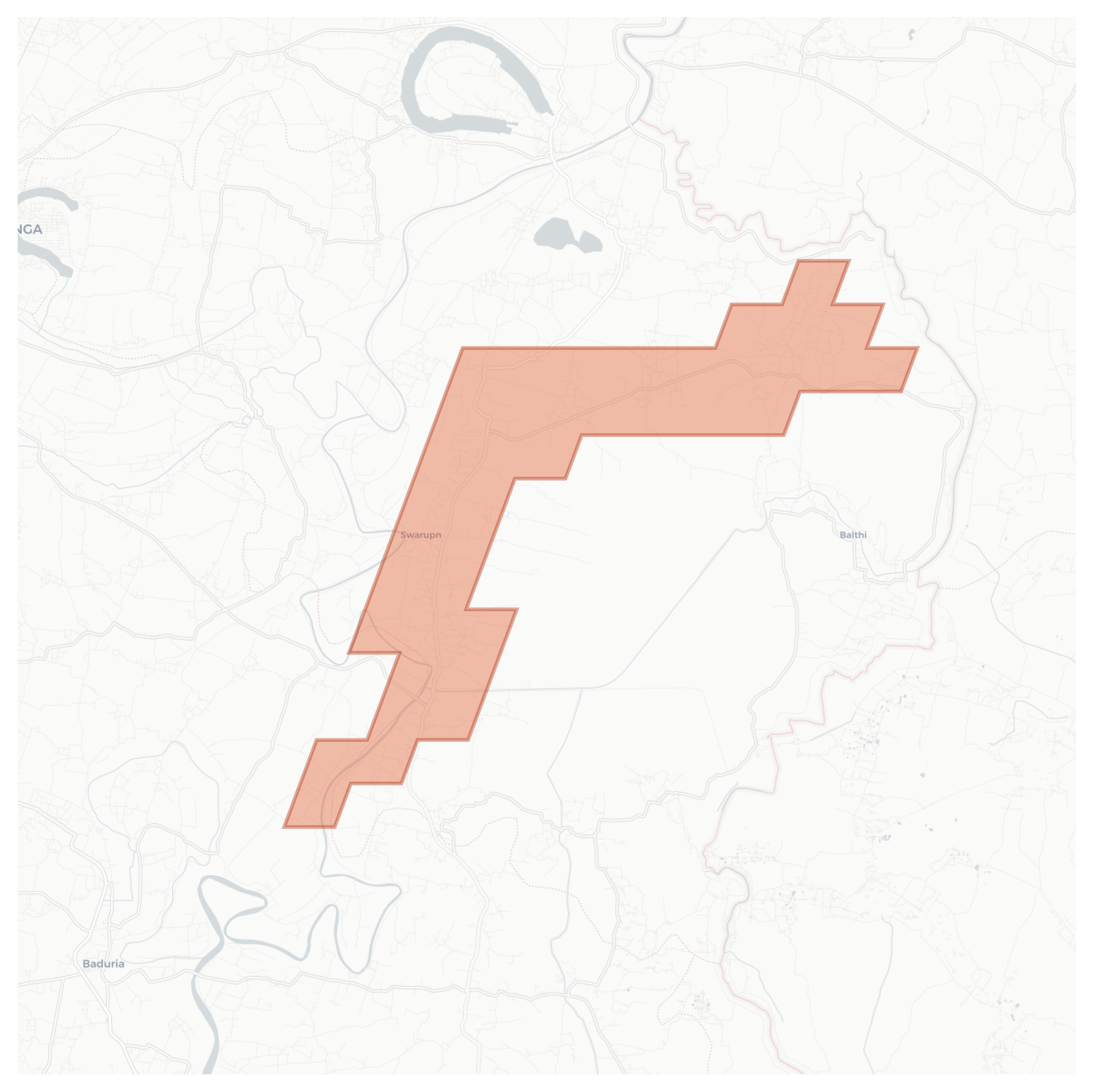 Swarupnagar geographic map