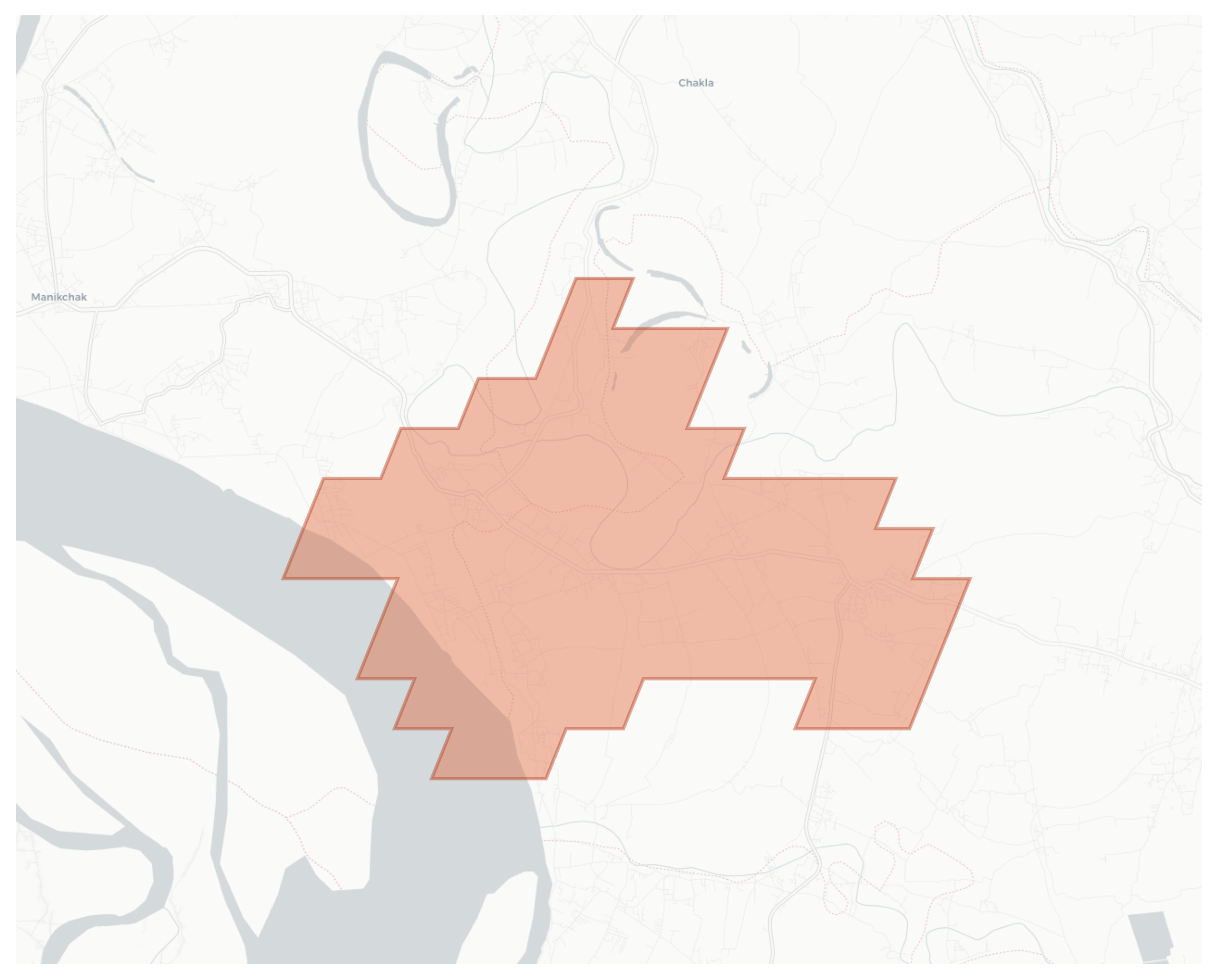 Uttar Chandipur geographic map