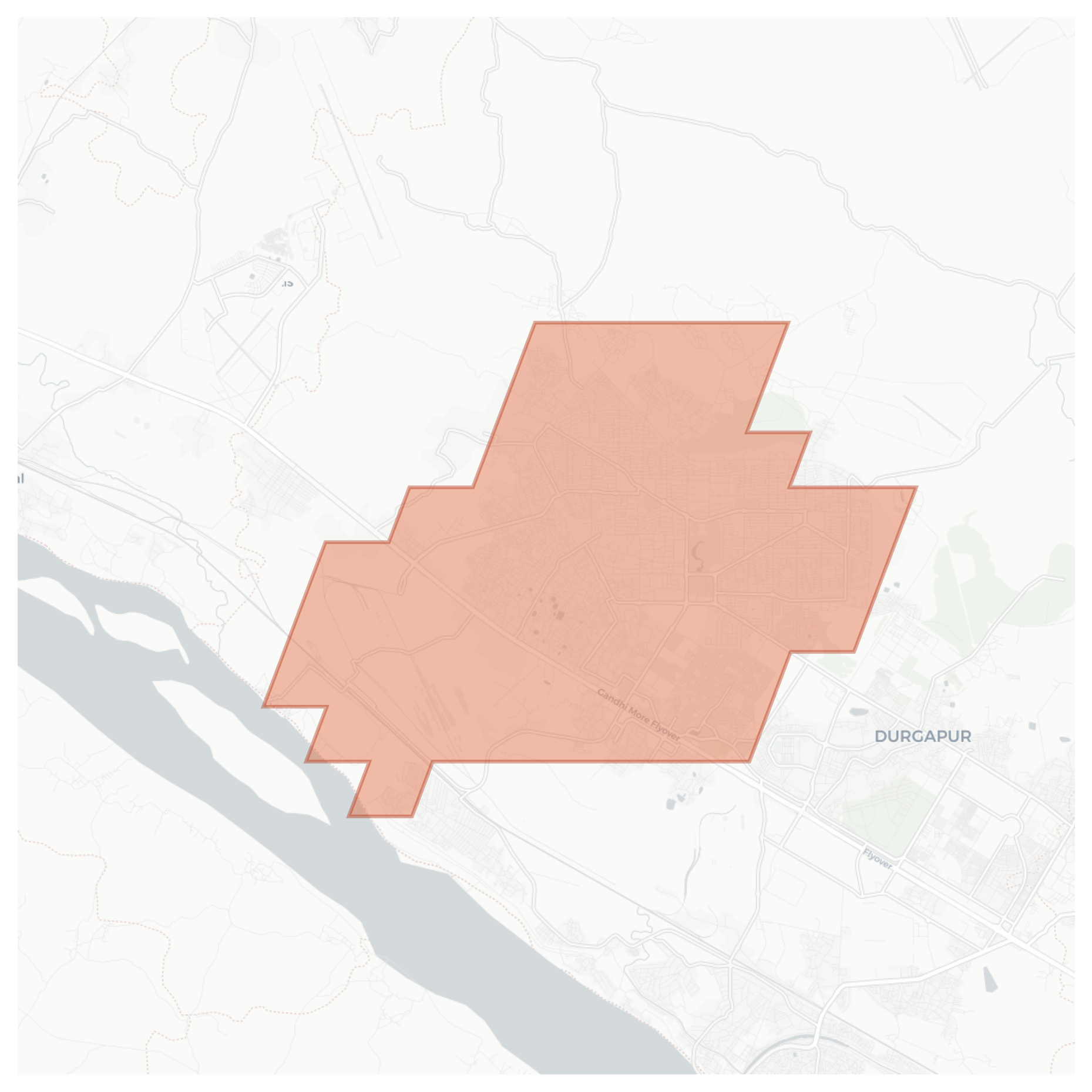 Waria geographic map