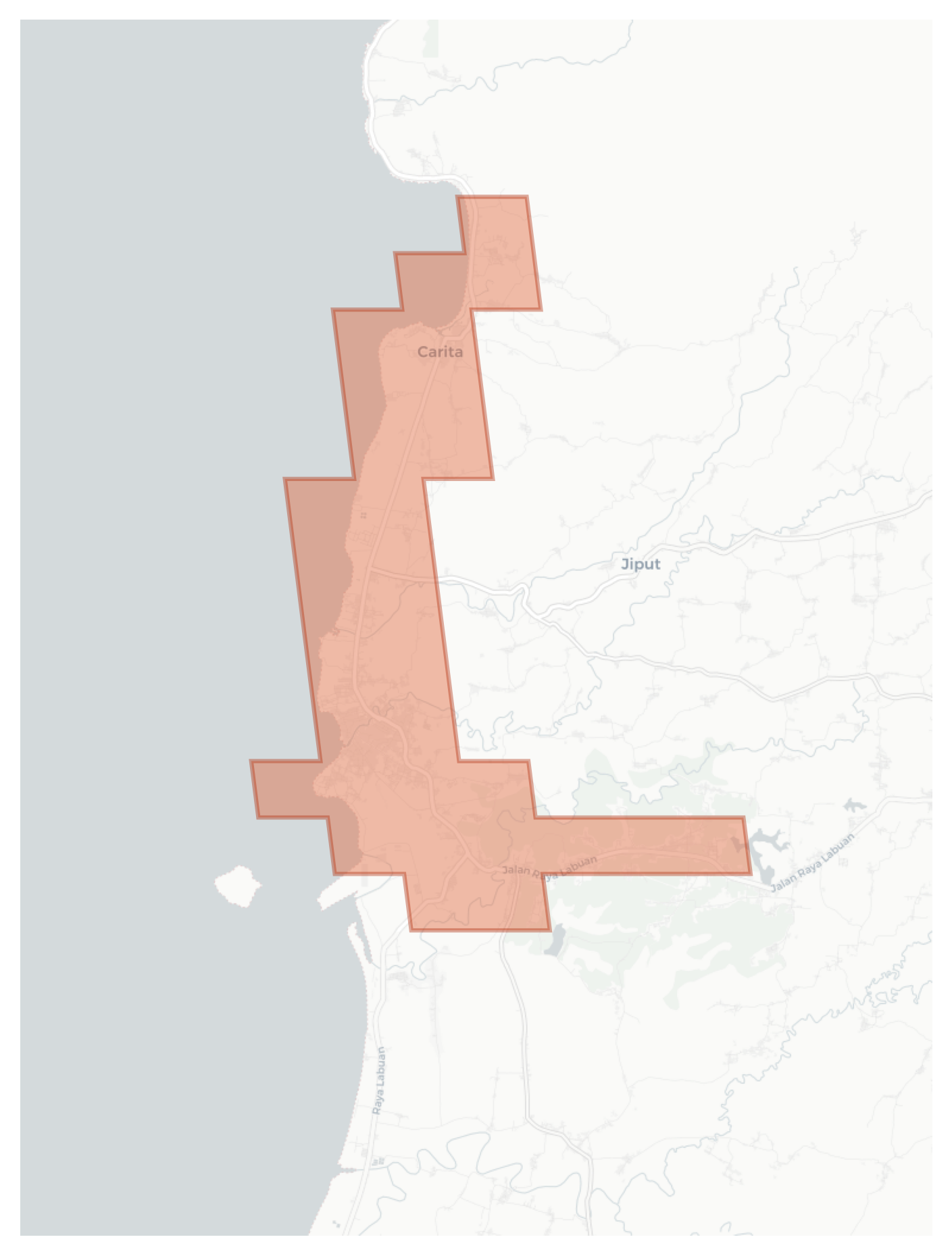 Banjarmasin geographic map