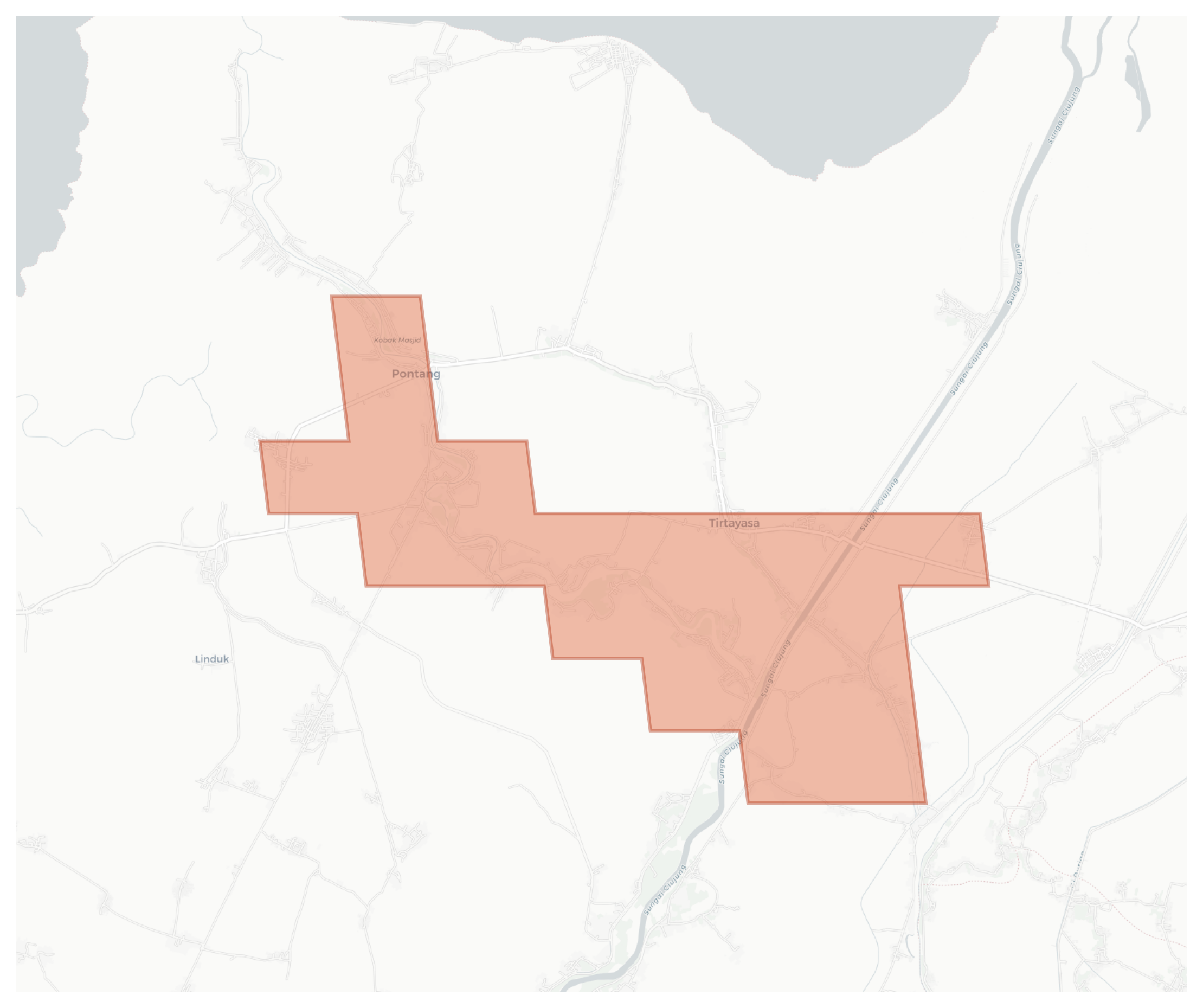 Kebuyutan geographic map