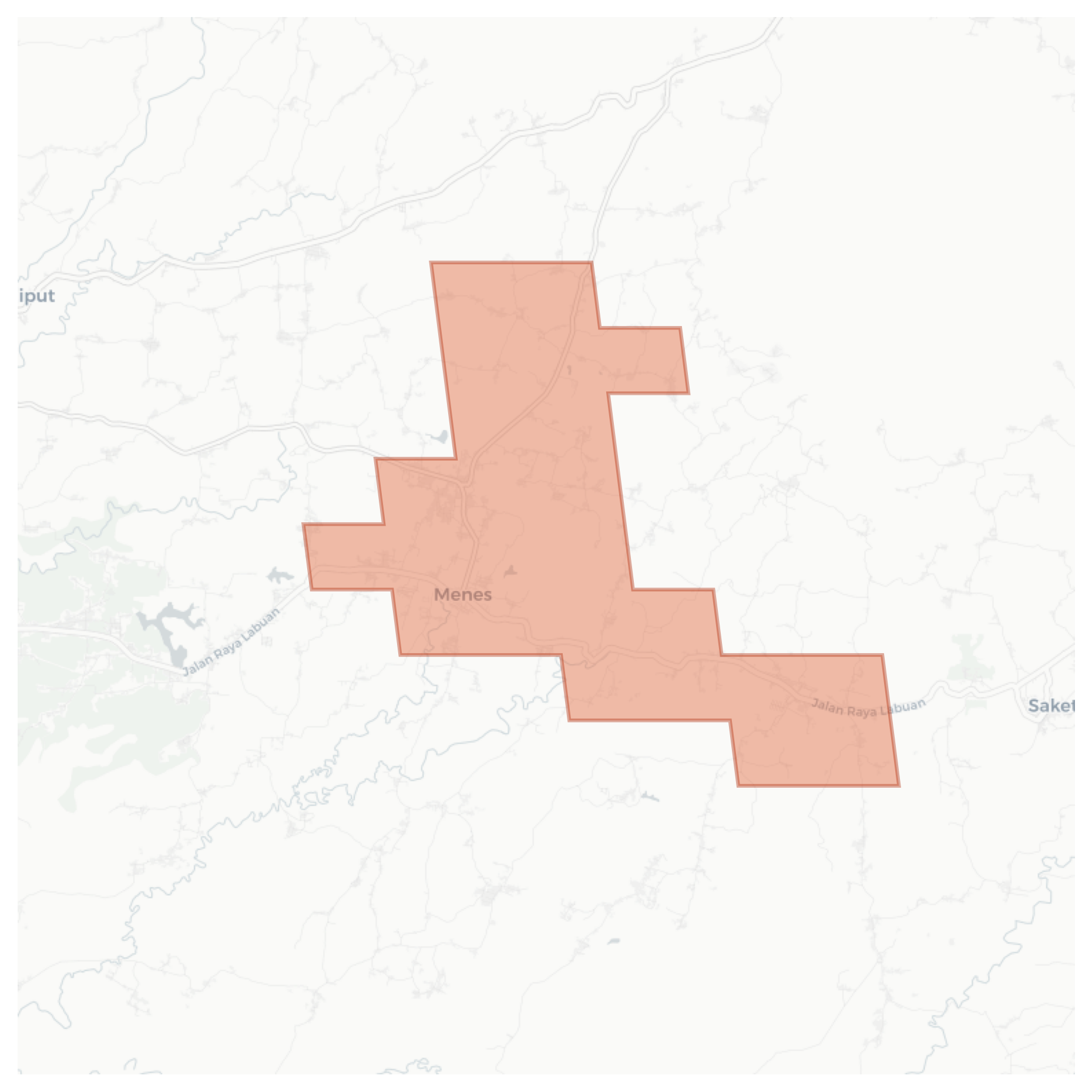 Sukasari geographic map