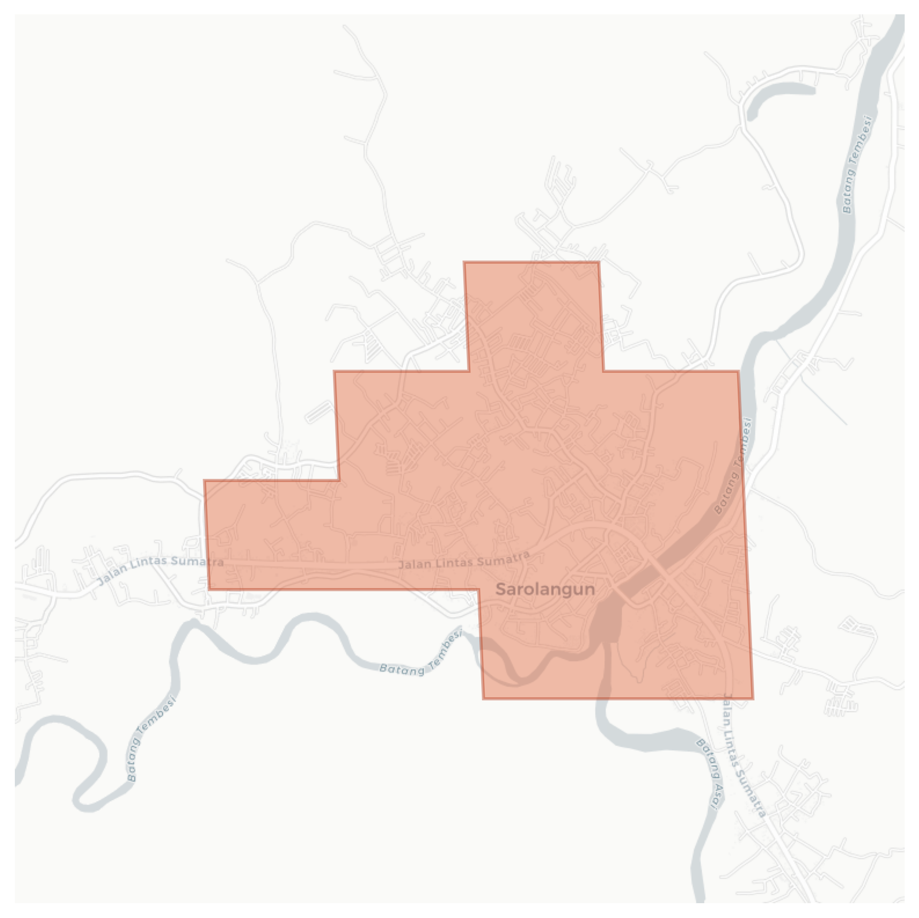 Sarolangun geographic map