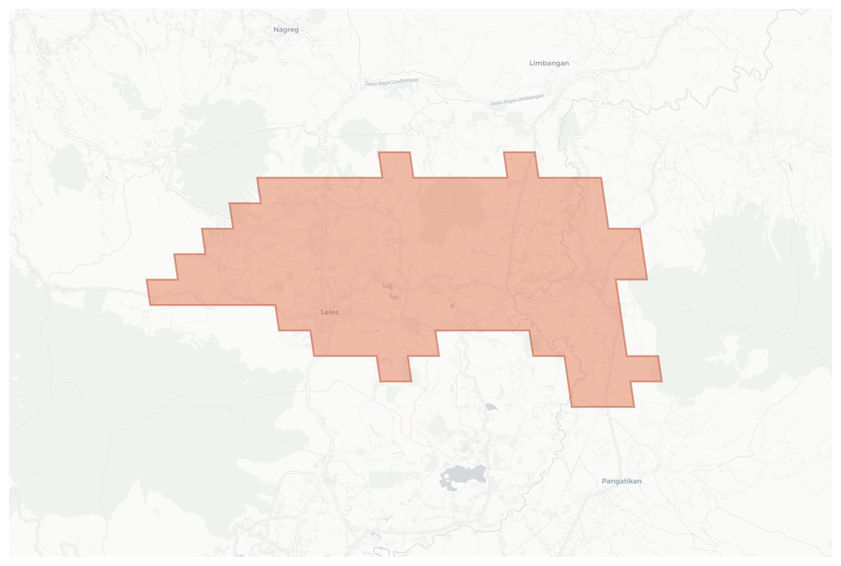 Hegarsari geographic map