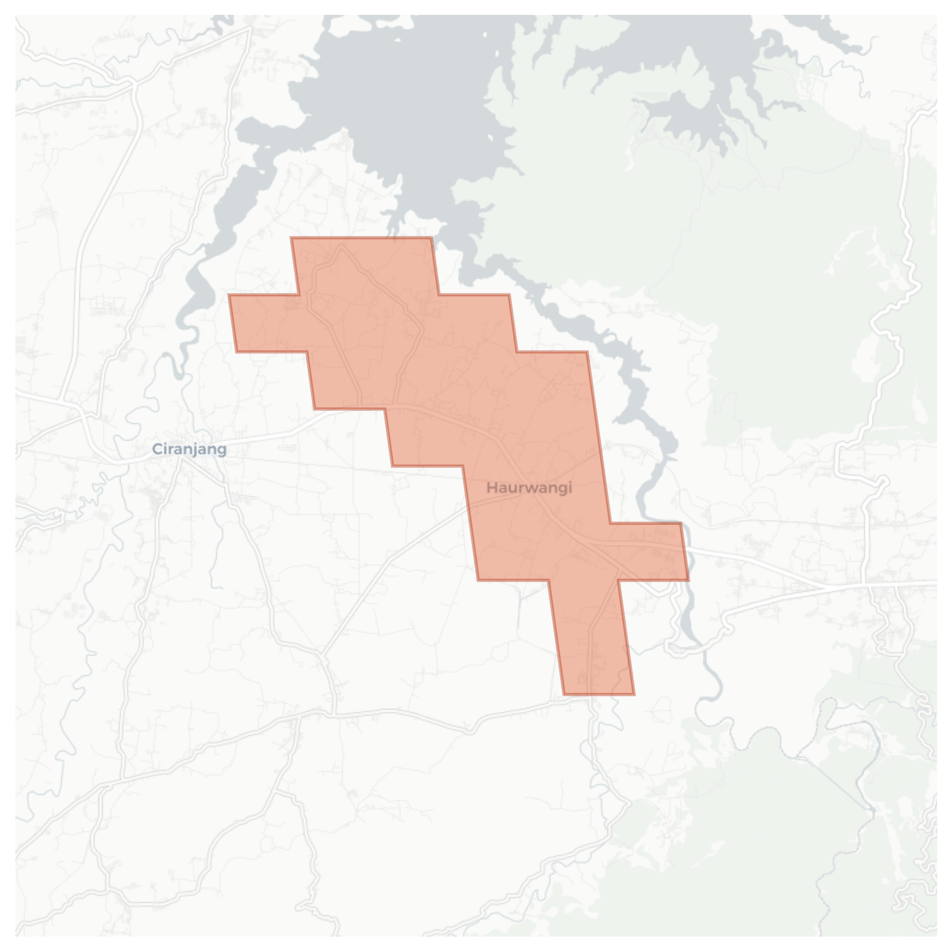 Kertasari geographic map