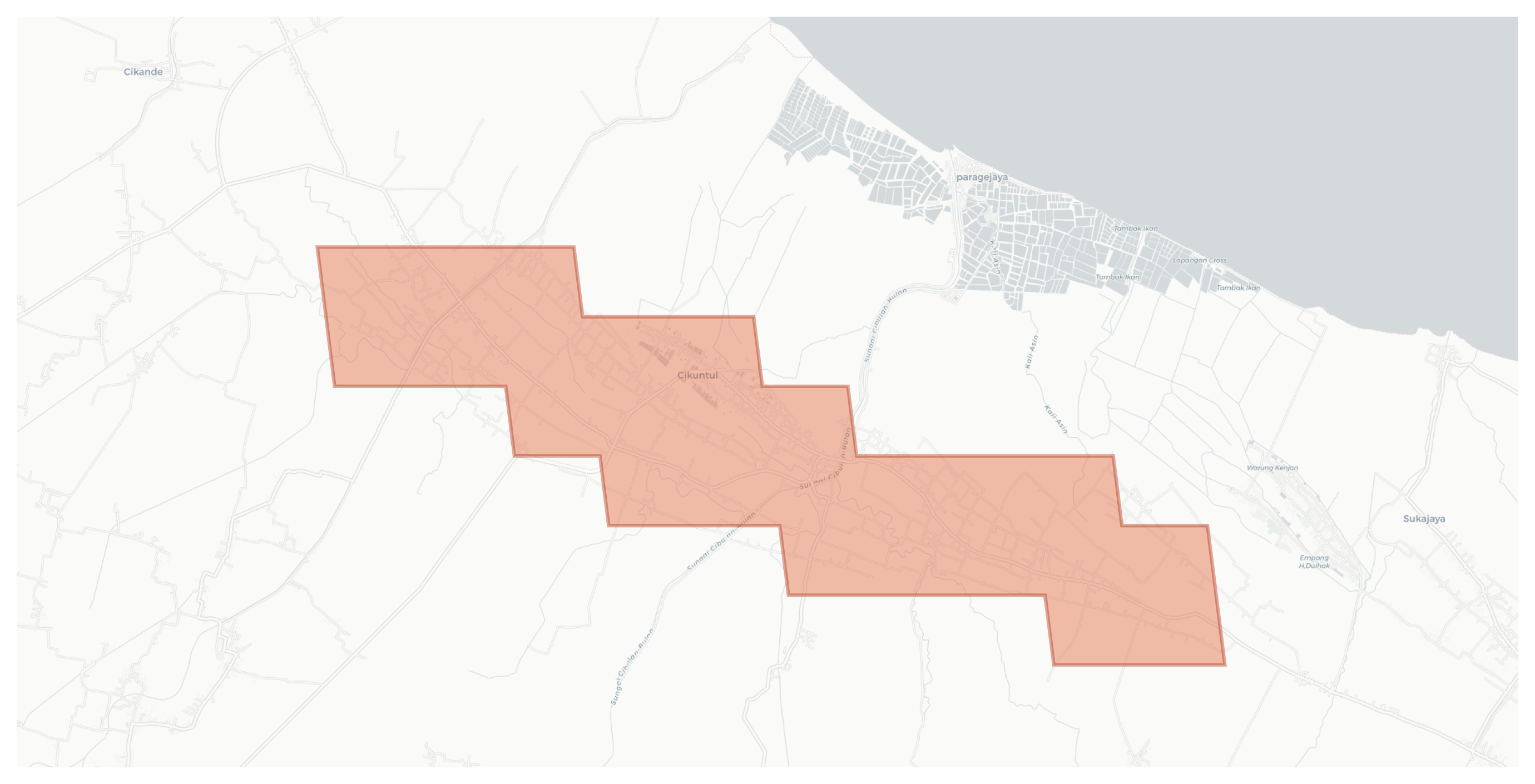 Pasirukem geographic map