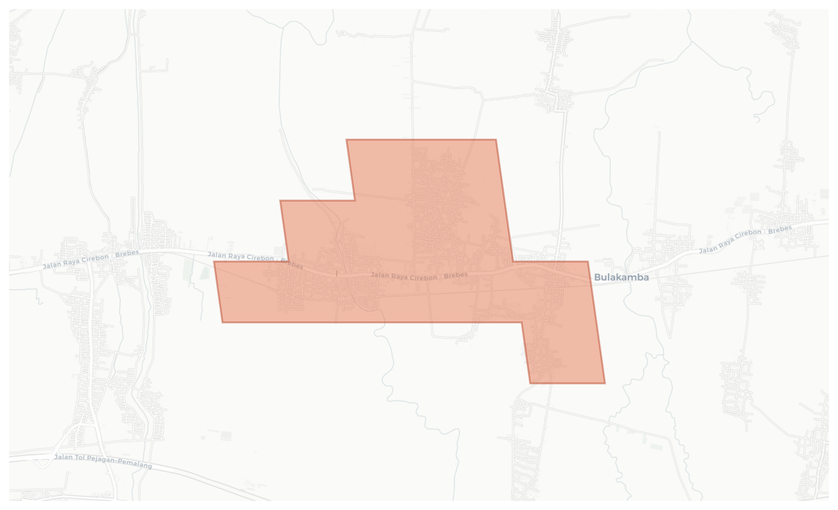 Kluwut geographic map