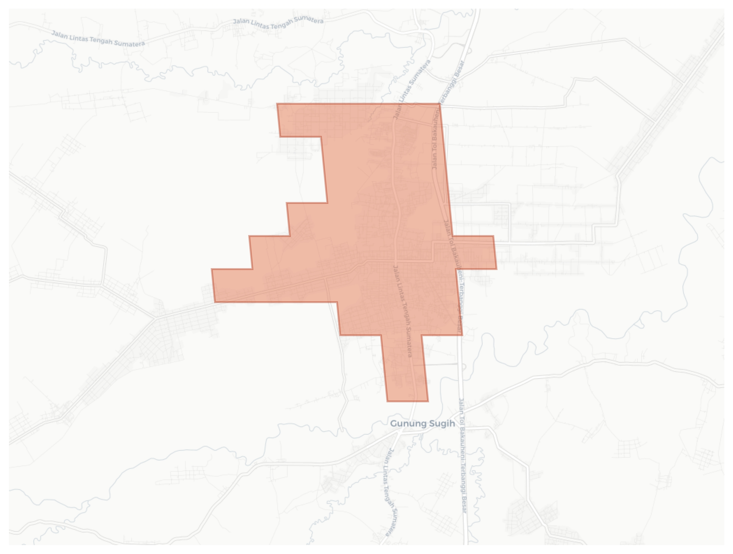 Poncowati geographic map