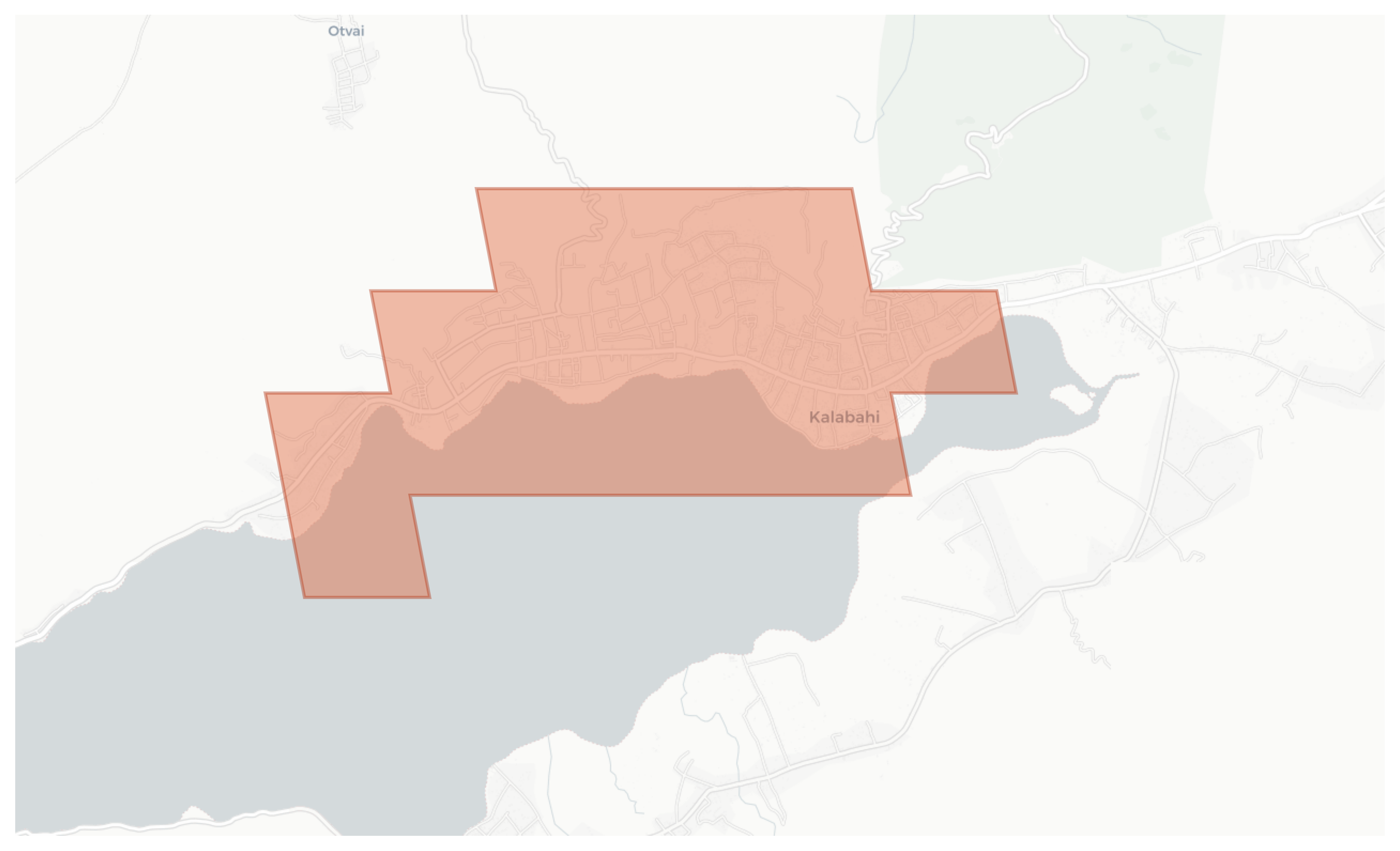 Kalabahi geographic map