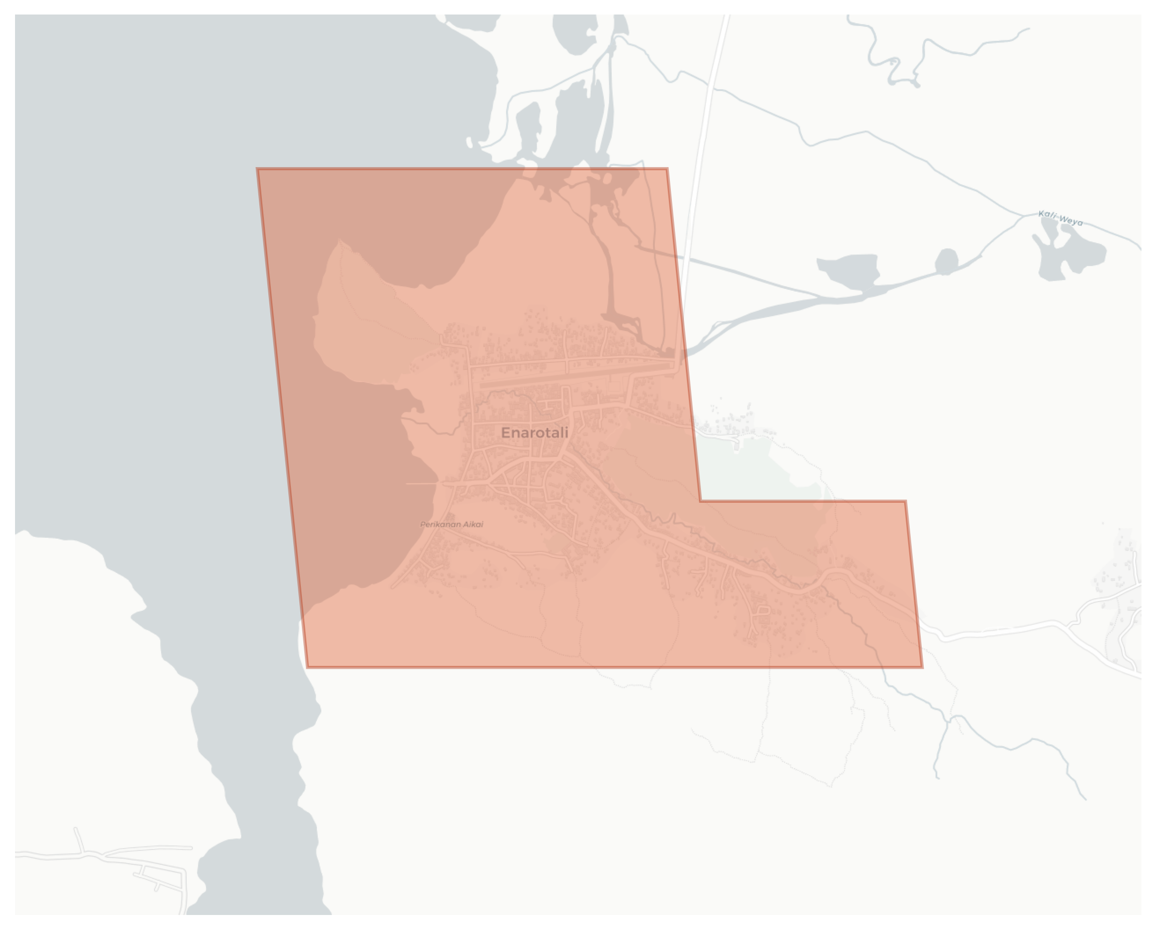 Enarotali geographic map