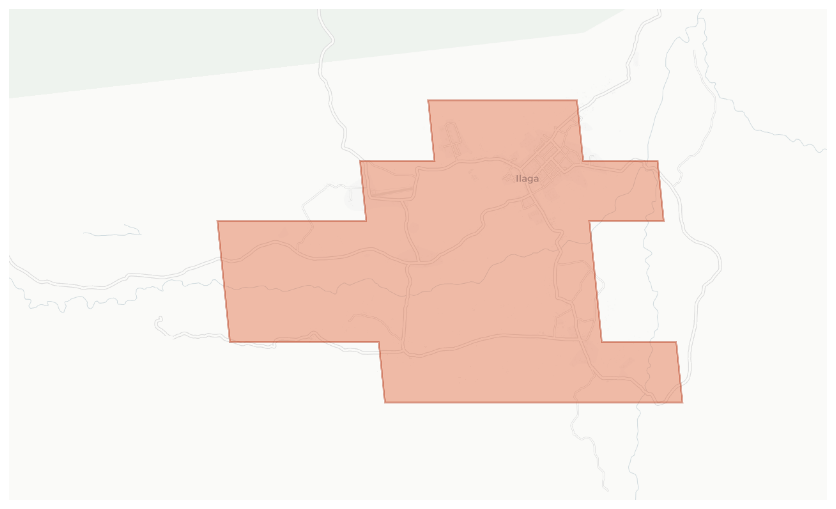 Ilaga geographic map