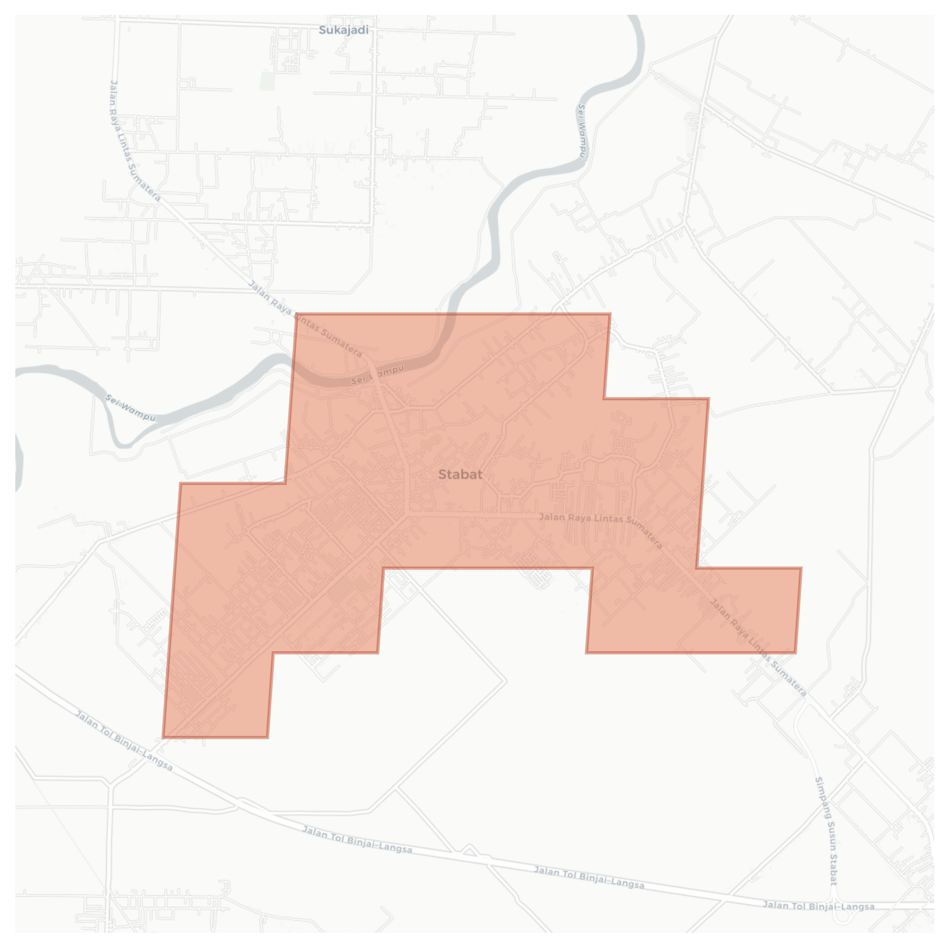 Stabat geographic map