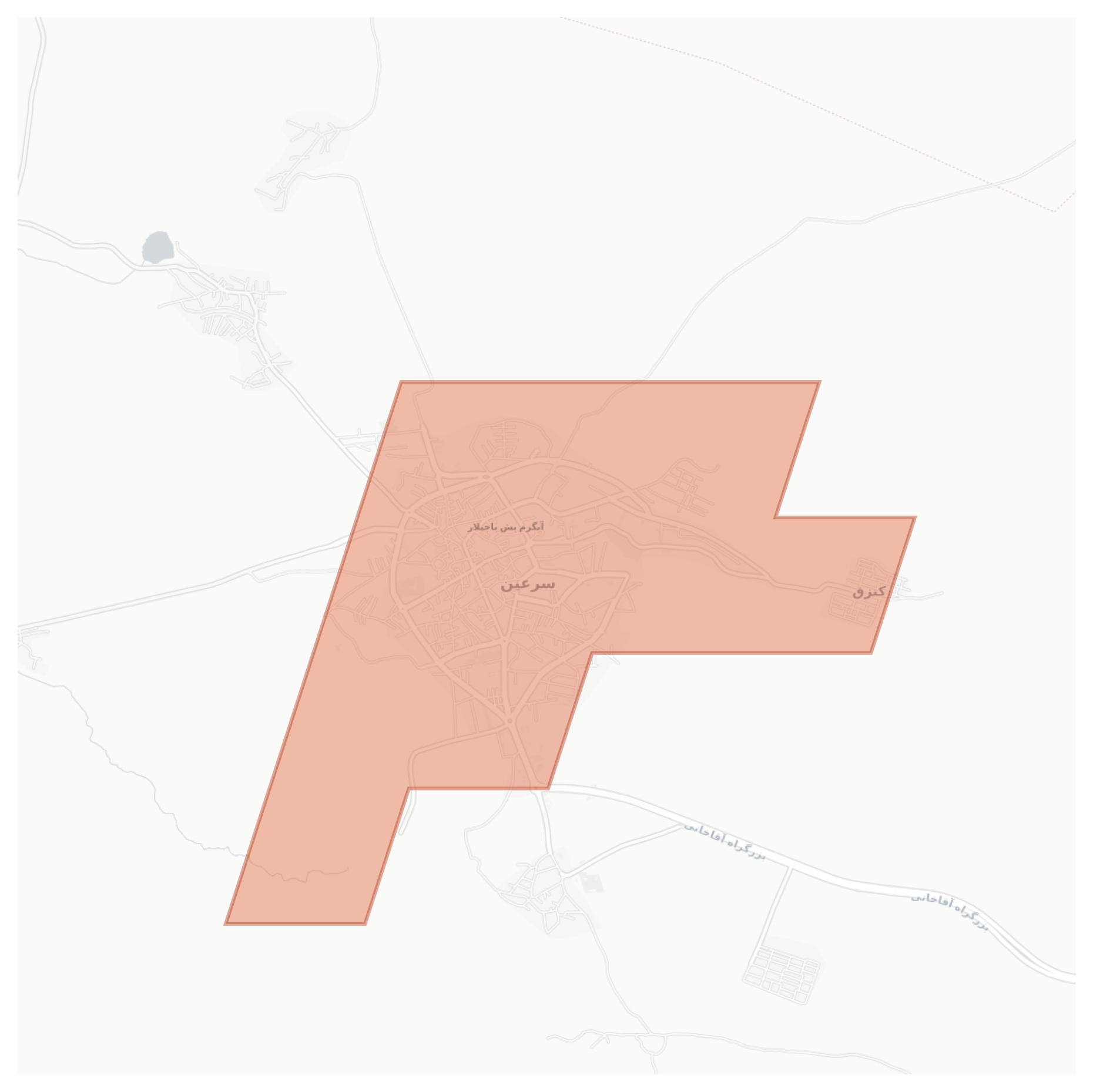 Sareyn geographic map