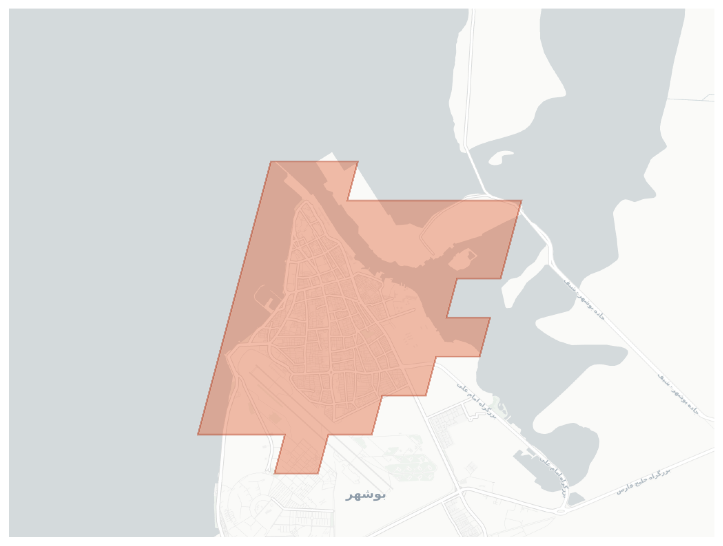 ساحلی geographic map