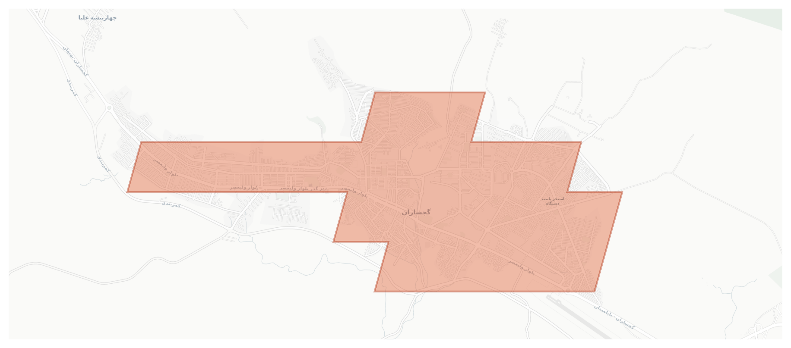 Dogonbadan geographic map