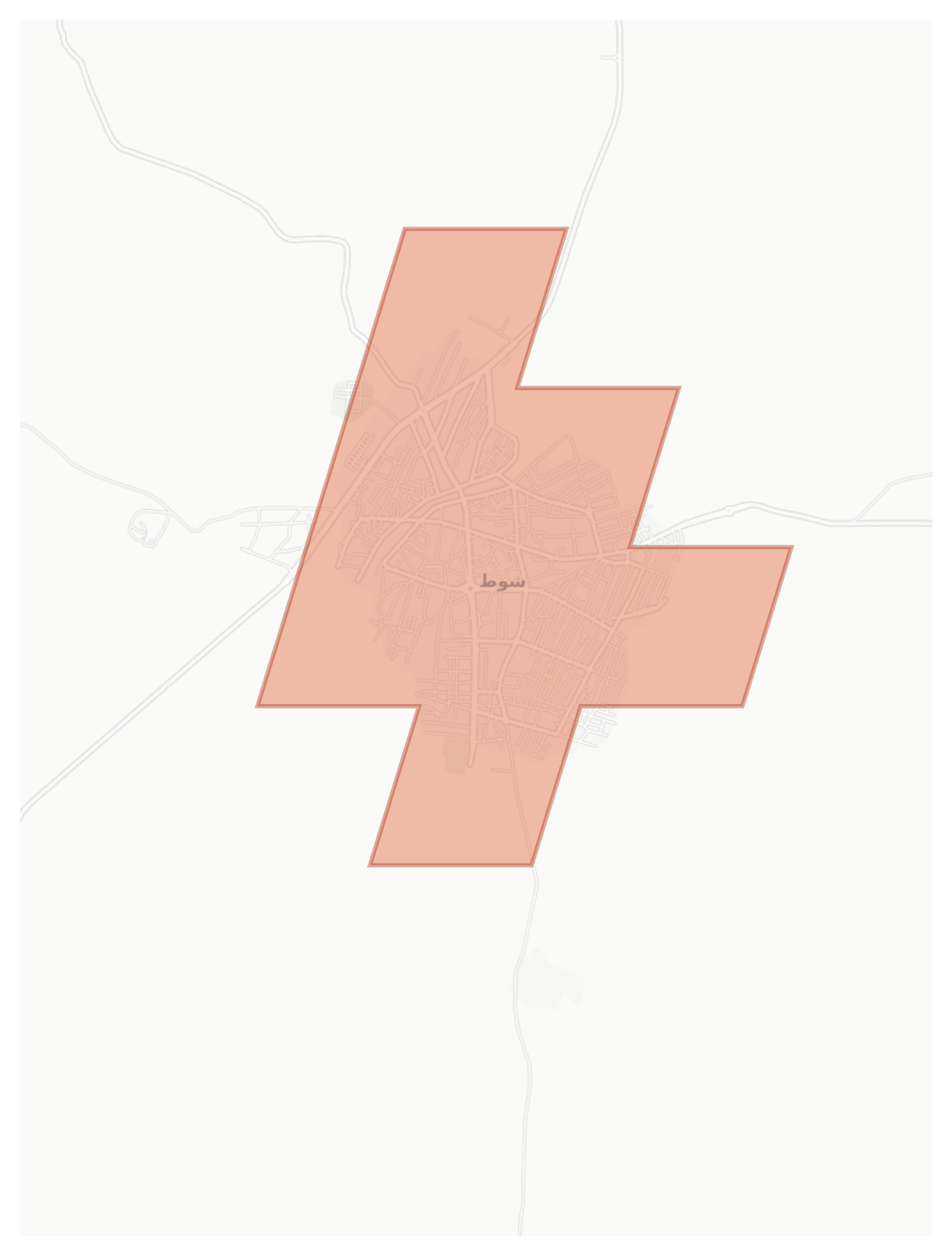 Showt geographic map