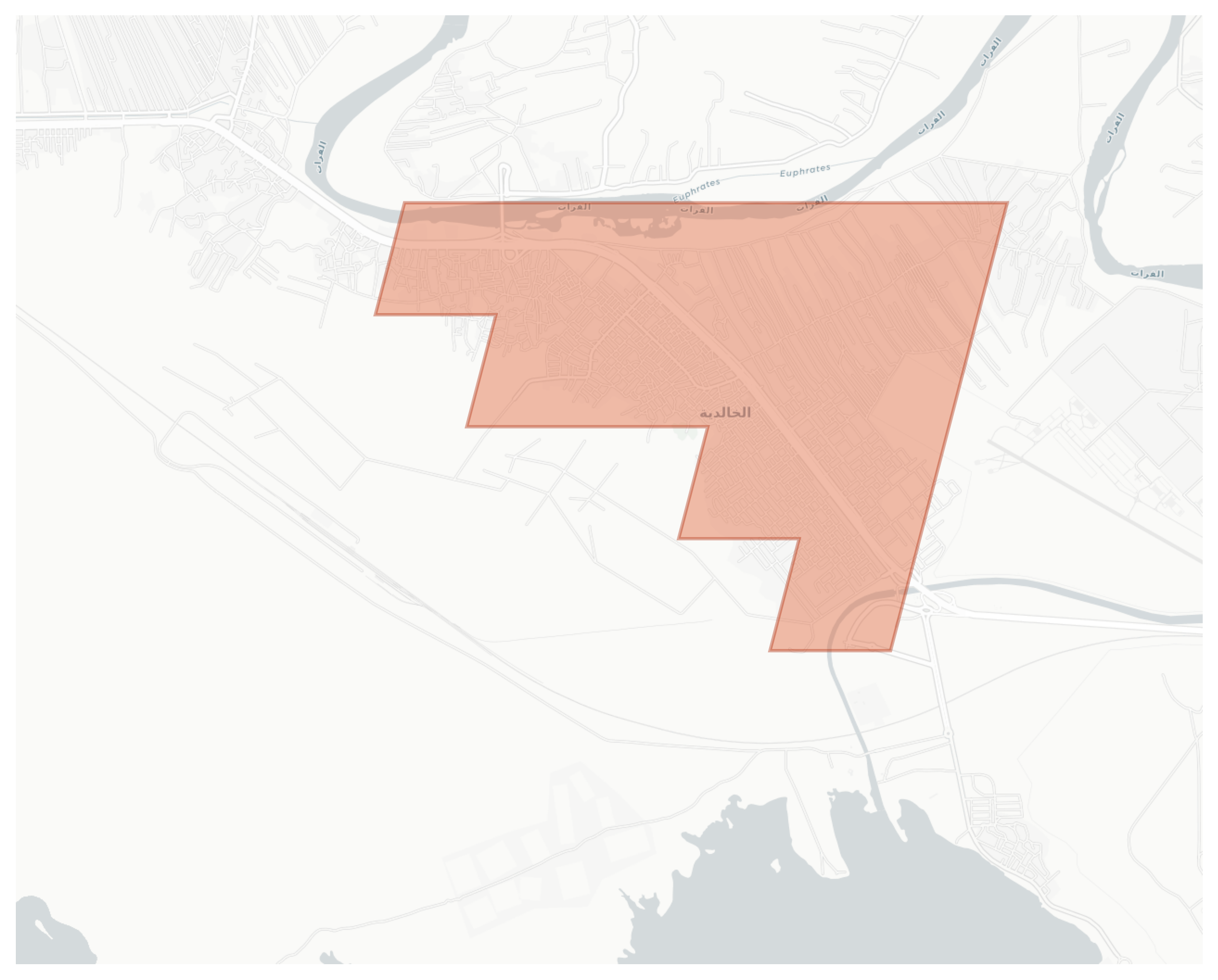 Al Khalidiyah geographic map