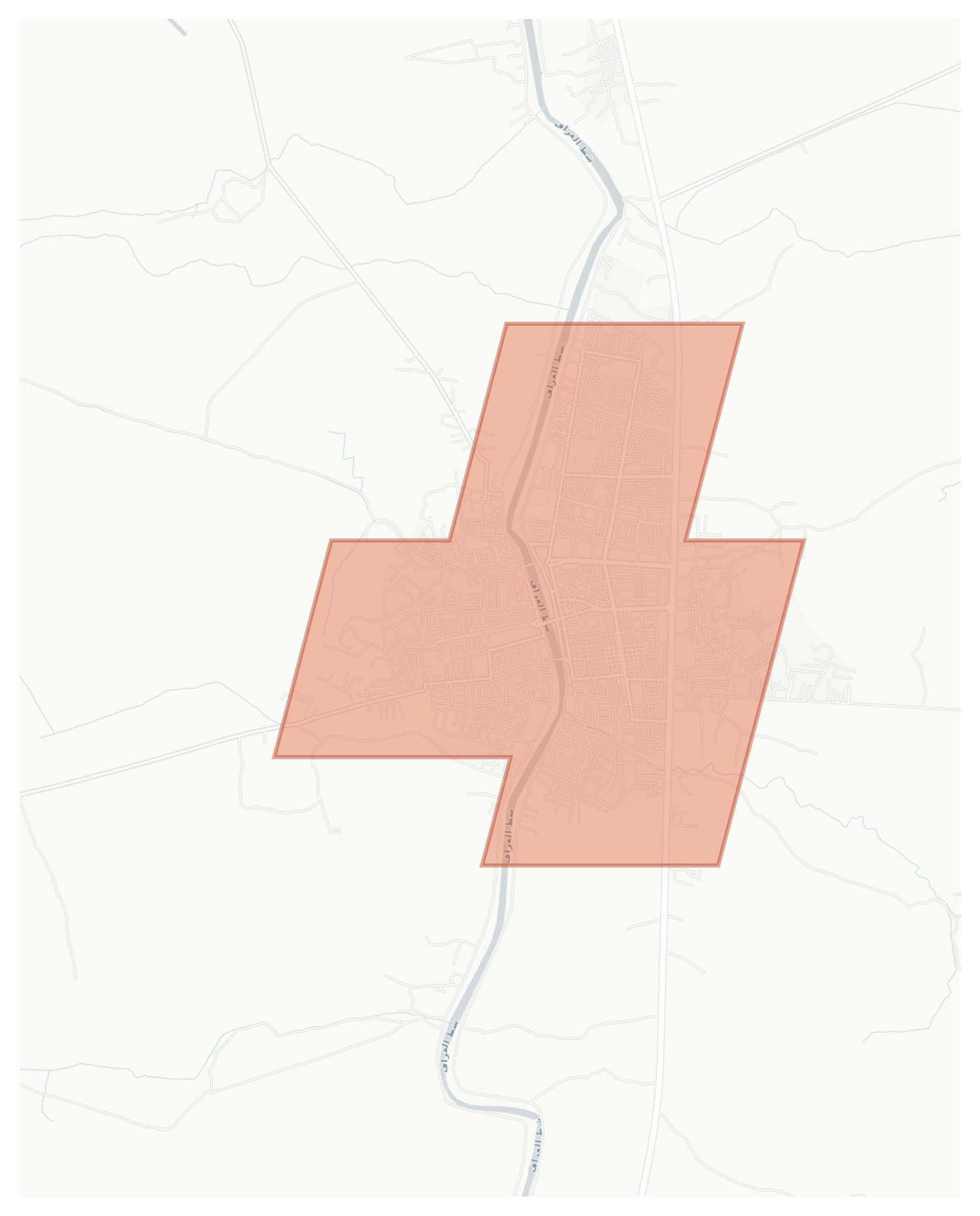 Al-Rifa'i geographic map