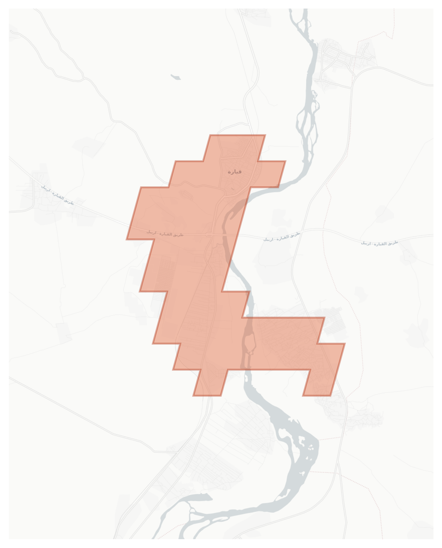Gayara geographic map