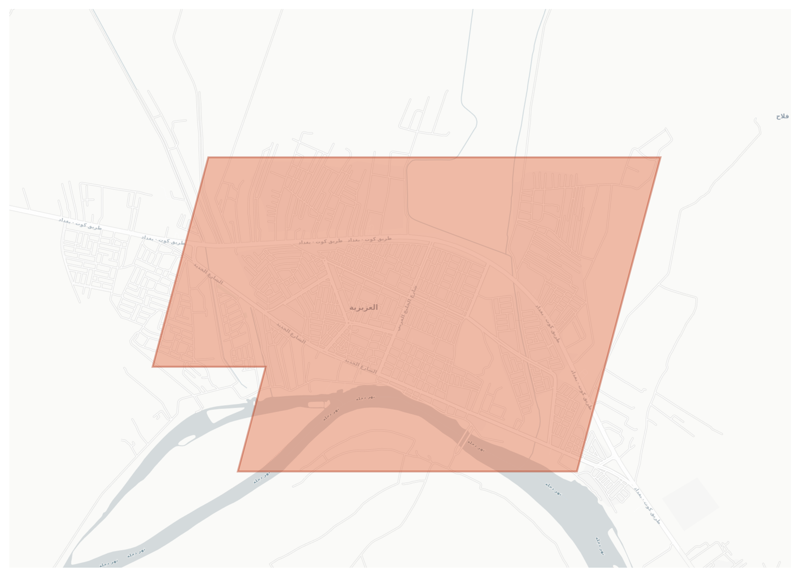 Al ‘Azīzīyah geographic map