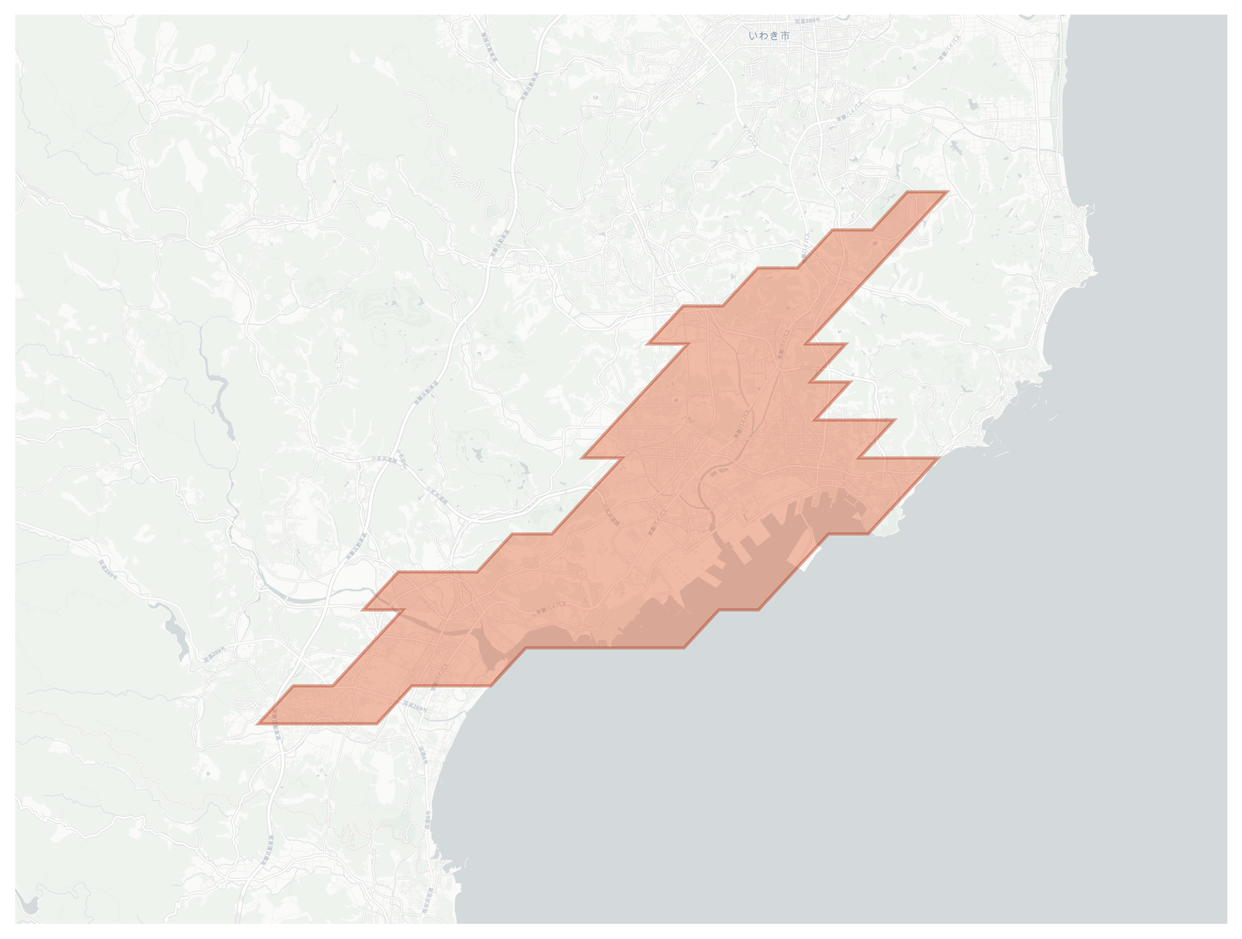 小名浜愛宕上 geographic map