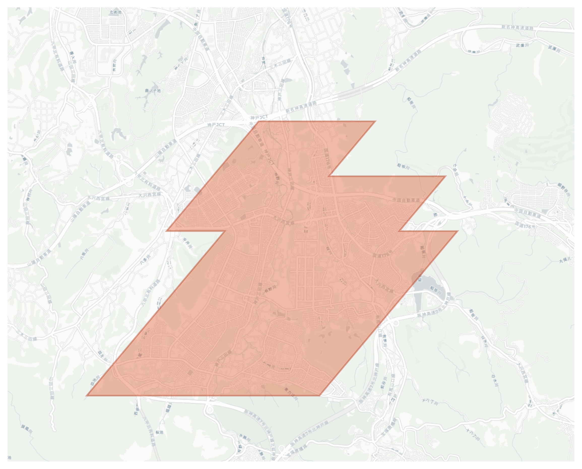 Arinodai geographic map