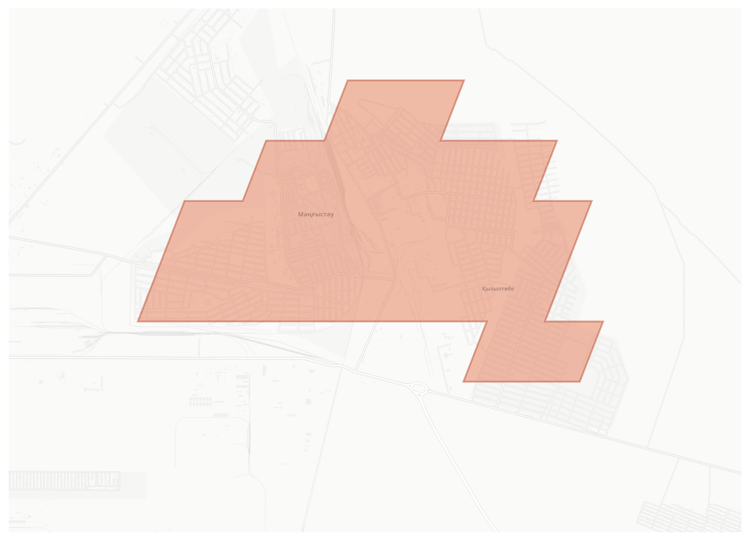 Qızıltöbe geographic map
