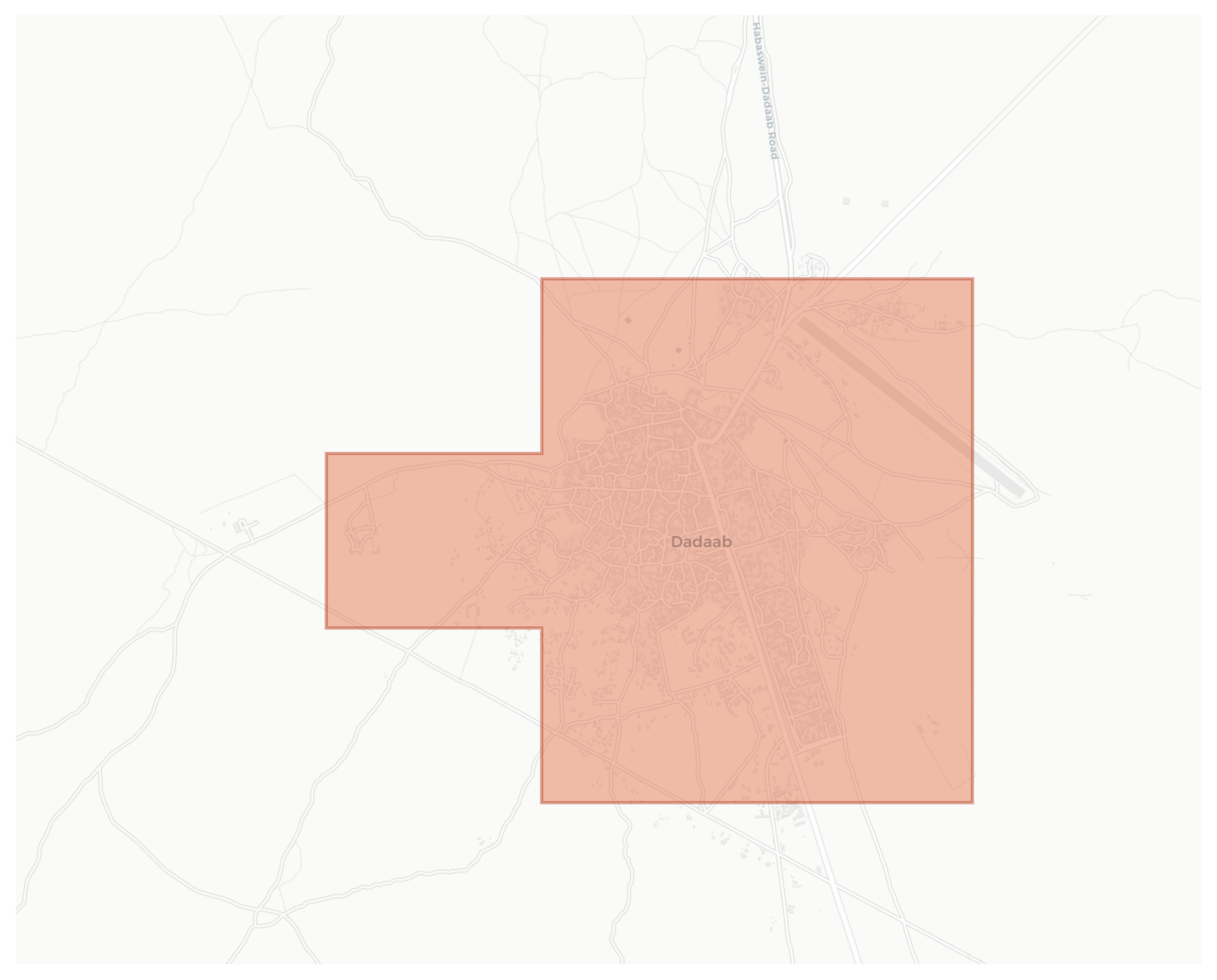 Dadaab geographic map