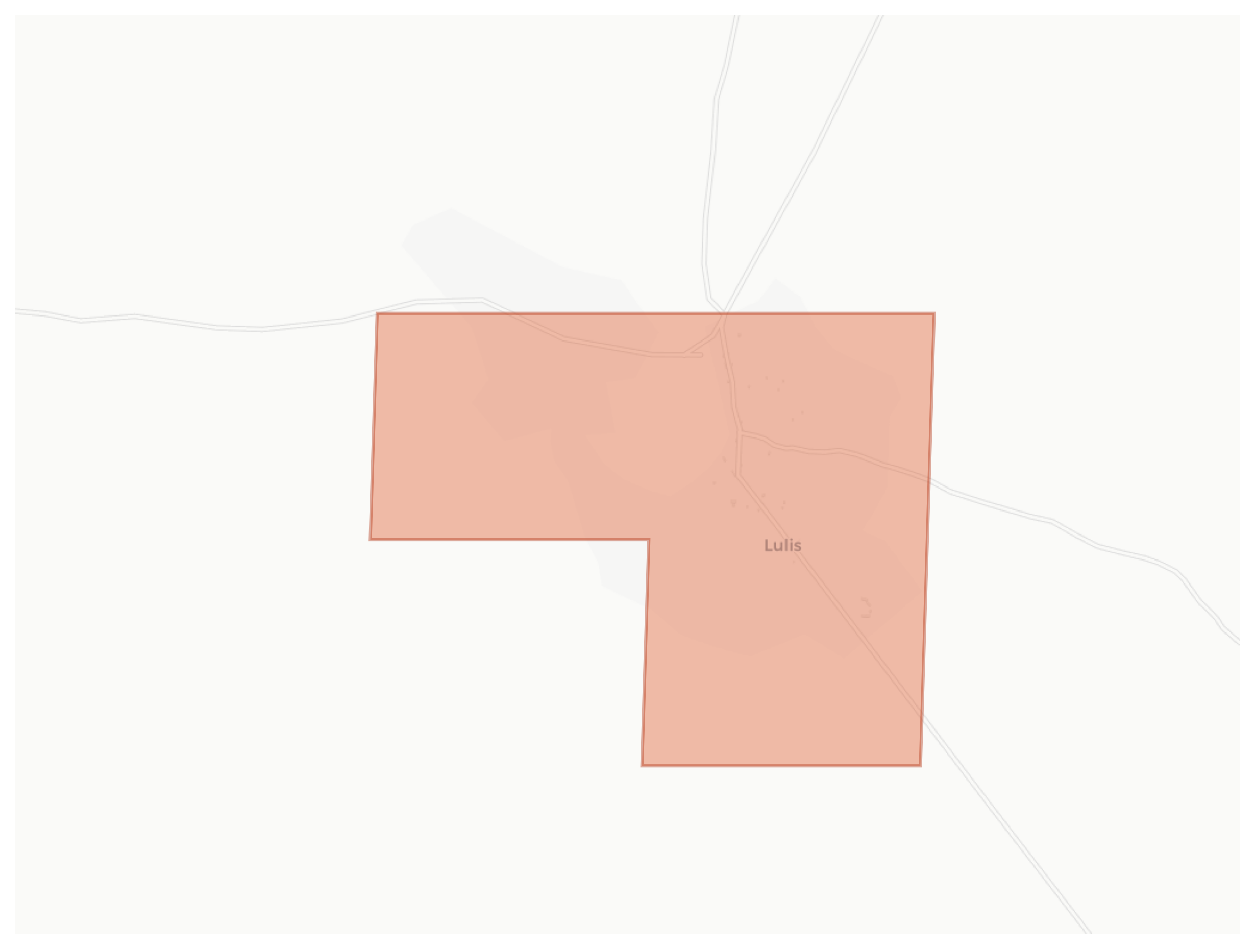 Lulis geographic map