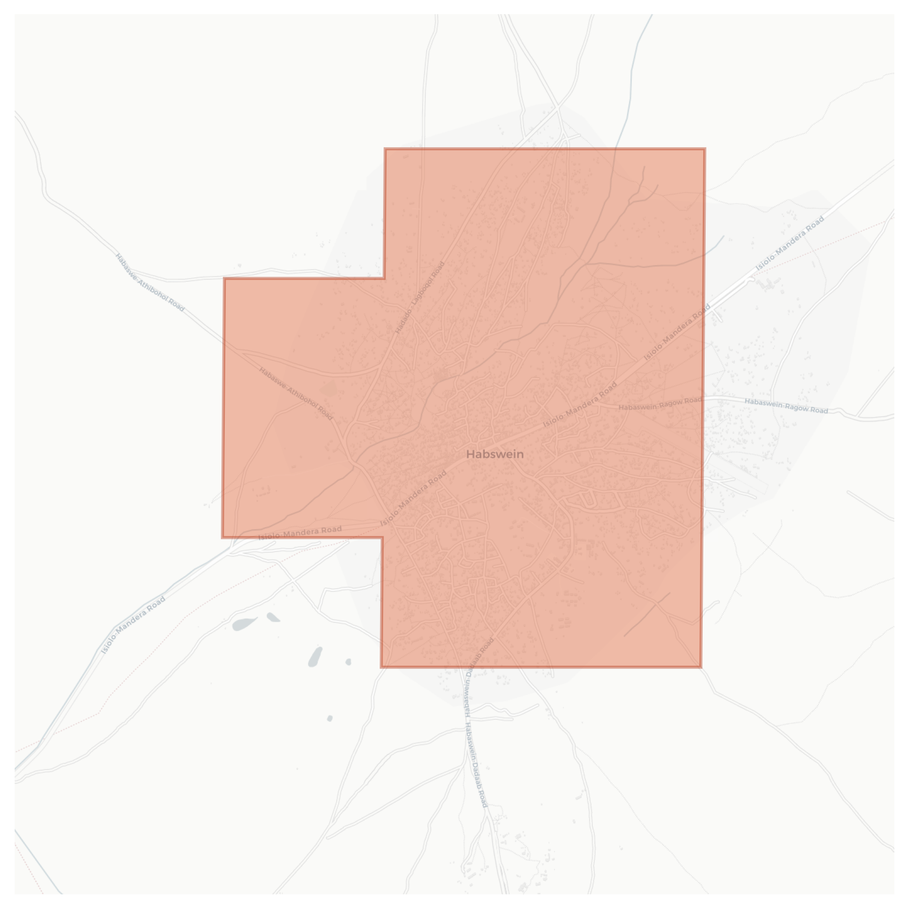 Habswein geographic map