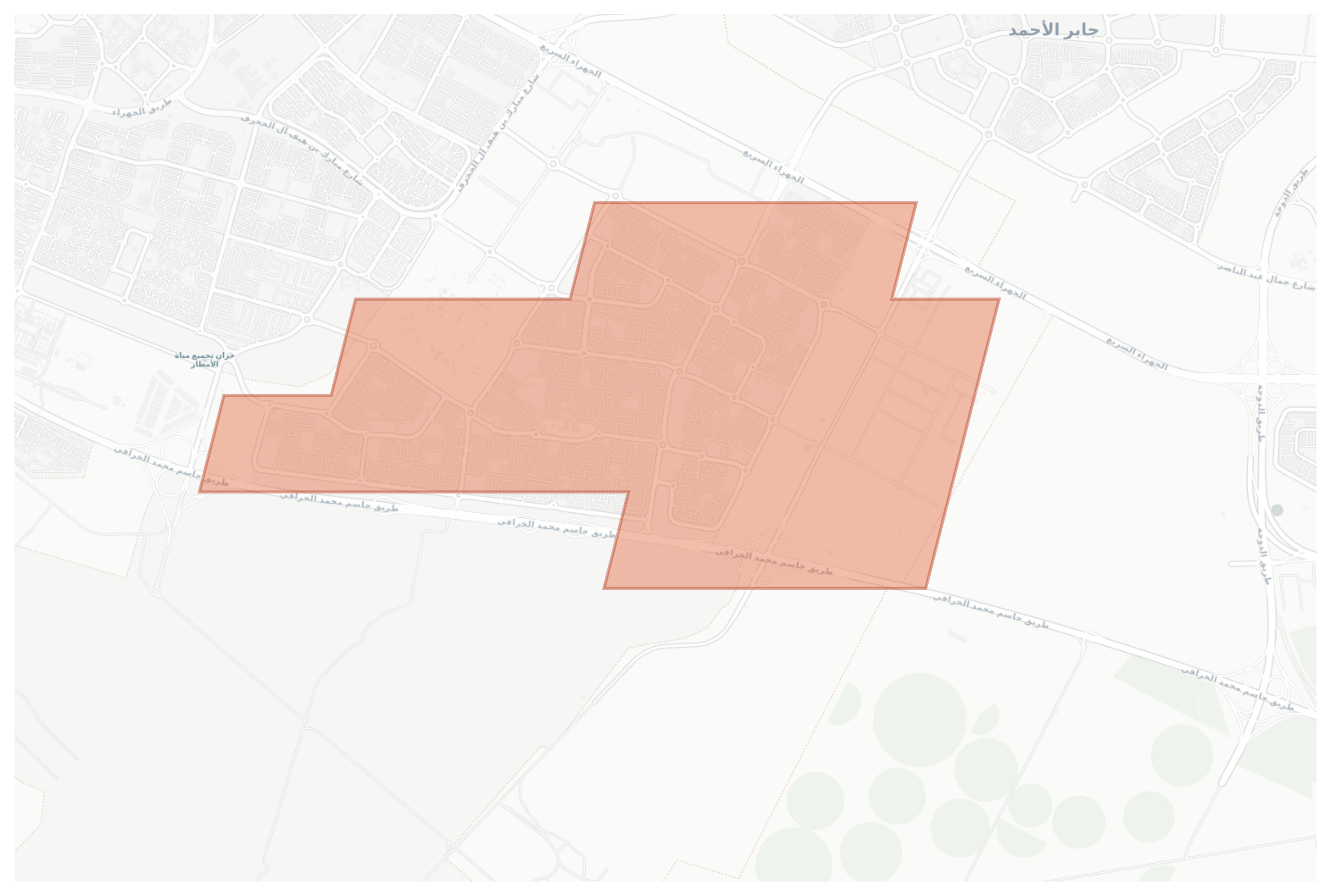 Saad Al-Abdulla geographic map