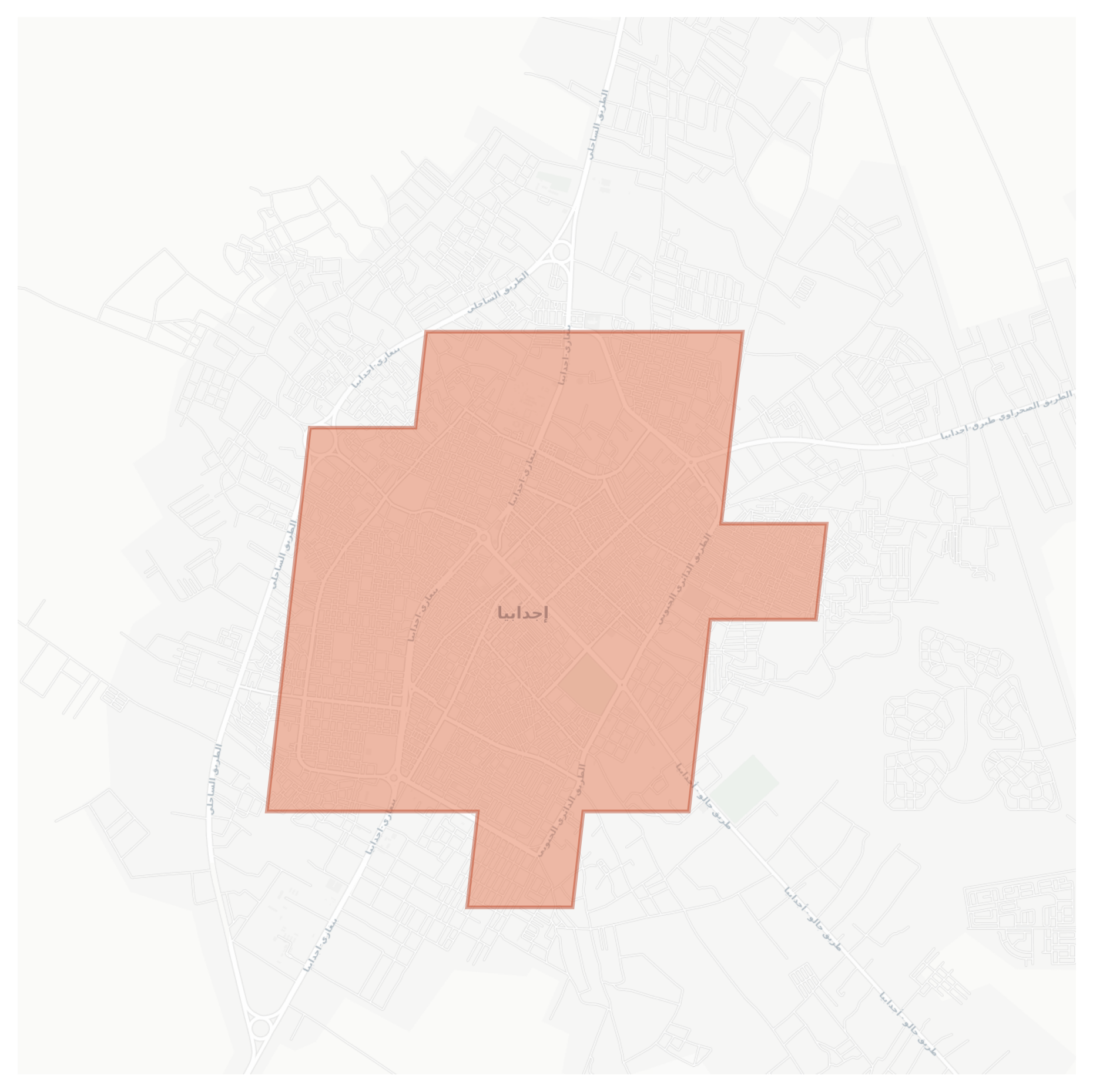 Ajdabiya geographic map