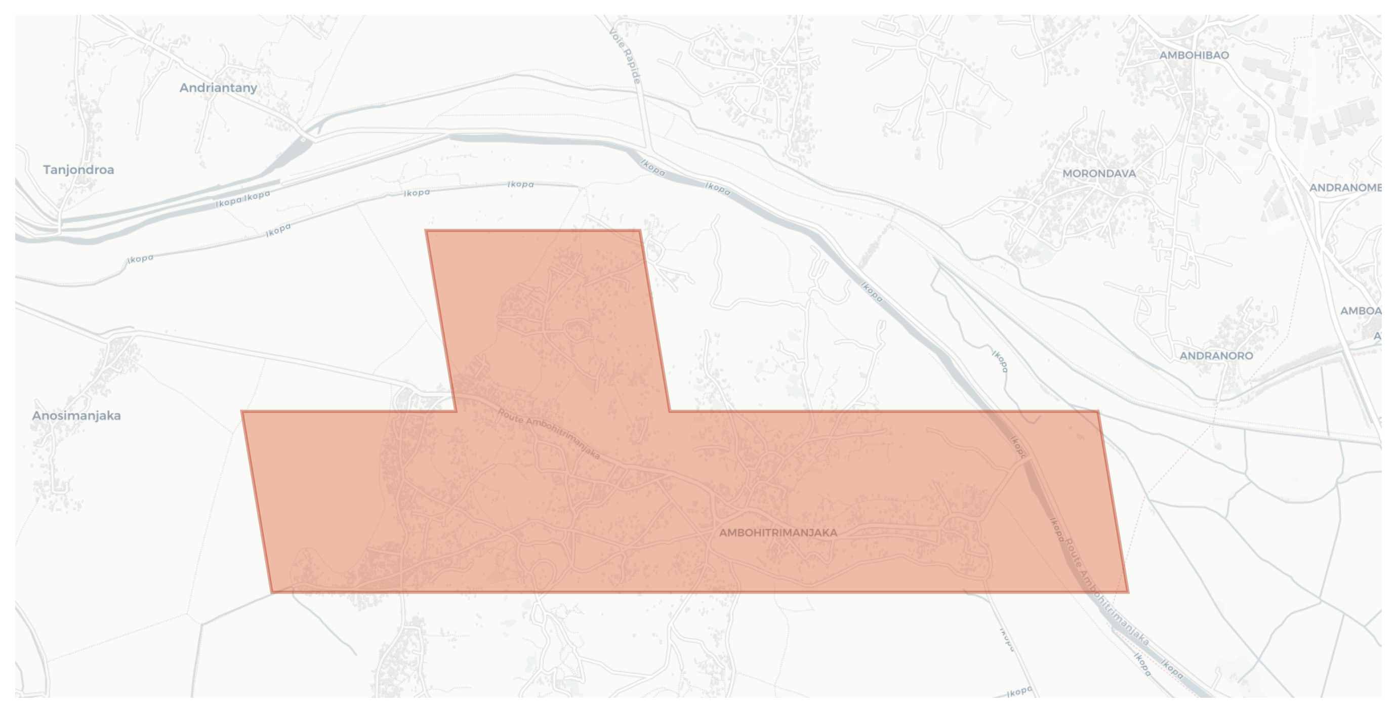 Ambohitrimanjaka geographic map