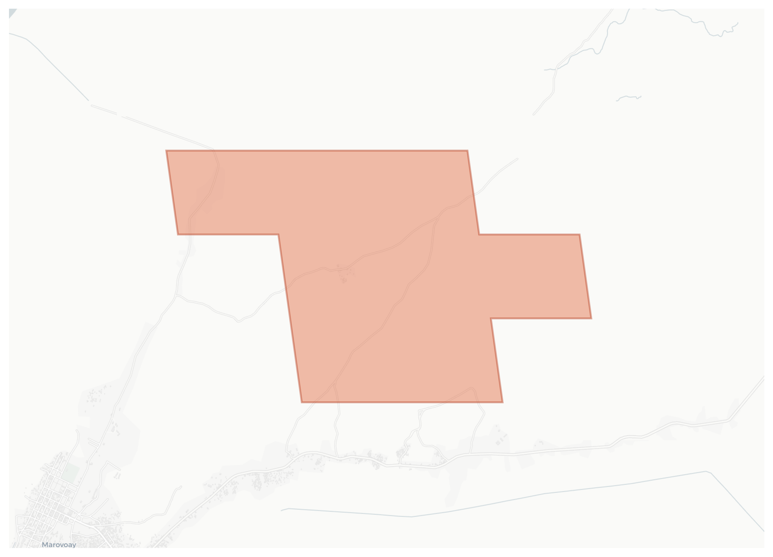 Ankazomborona geographic map